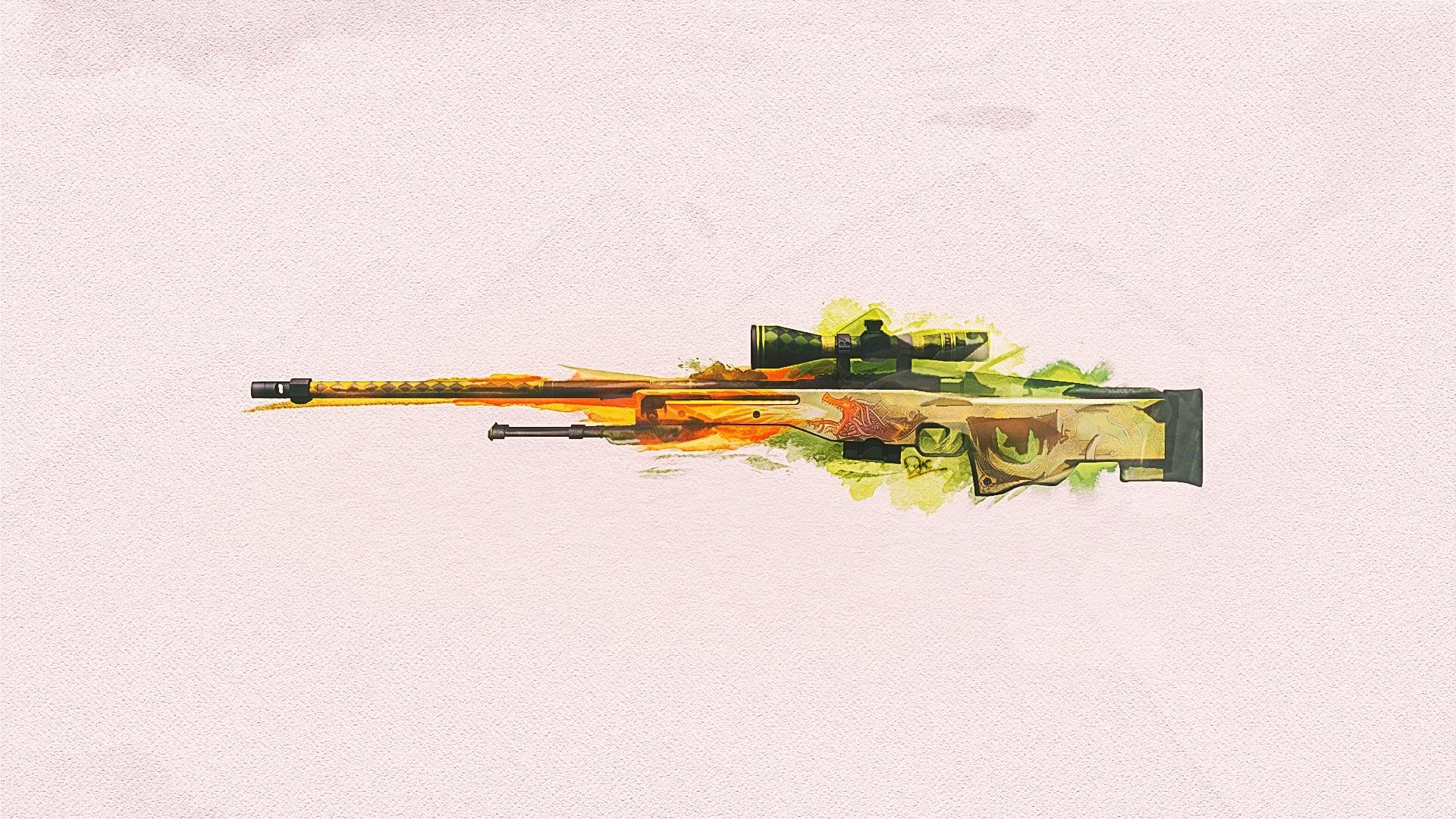 francotirador rifle arma cs: go fondo