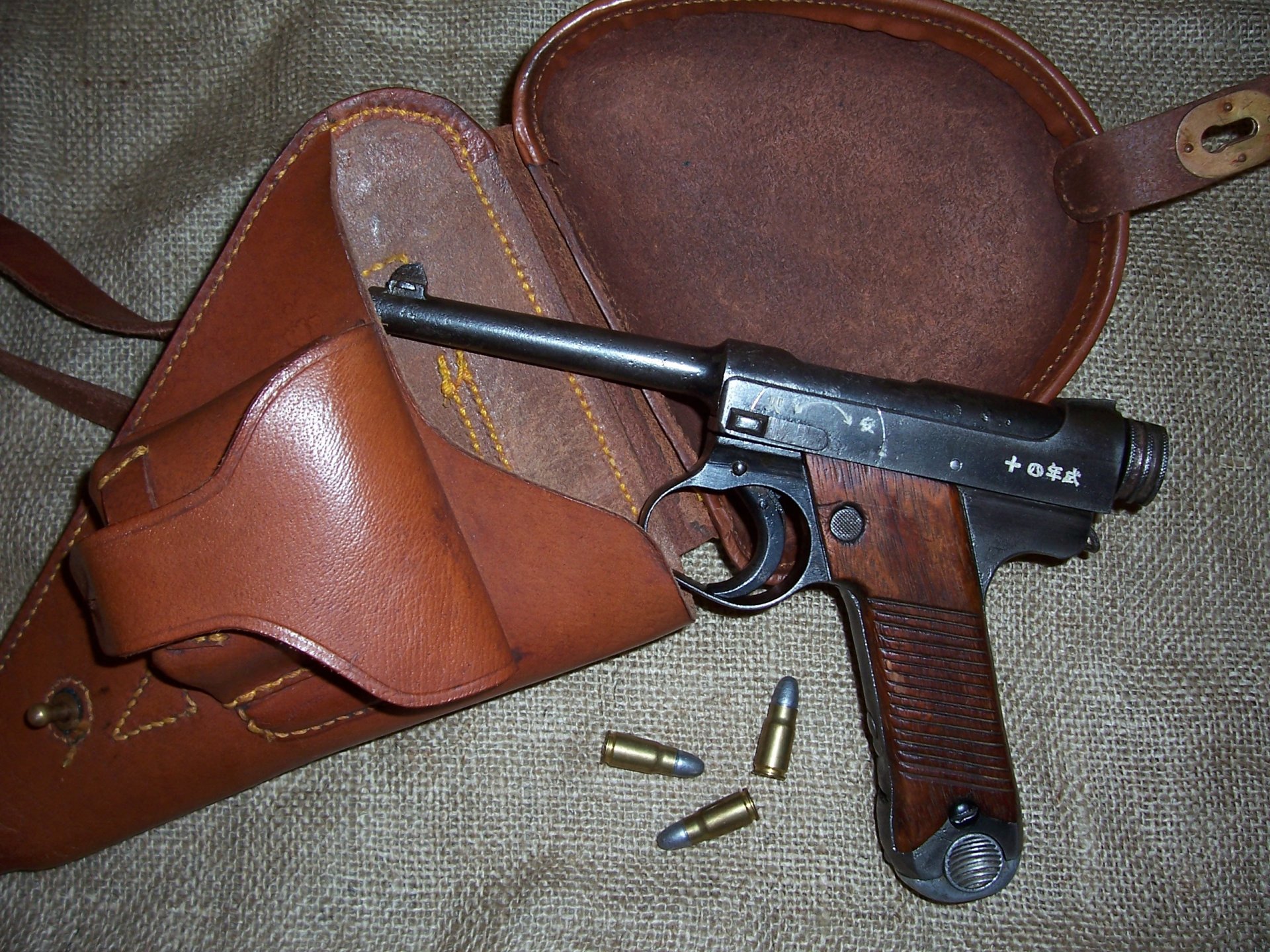 nambu tipo 14 giapponese autocaricante pistola arma