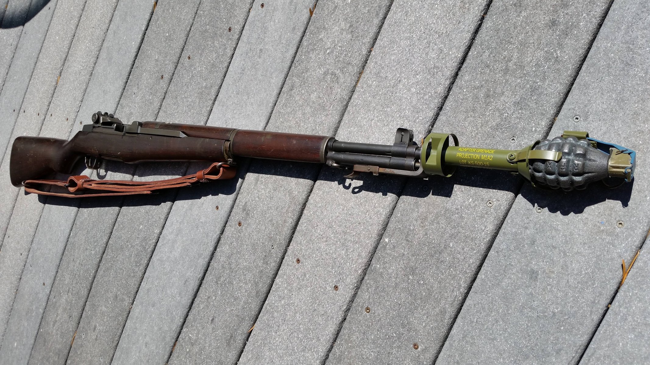 1940 springfield m1 garand fucile lanciagranate m7 armi