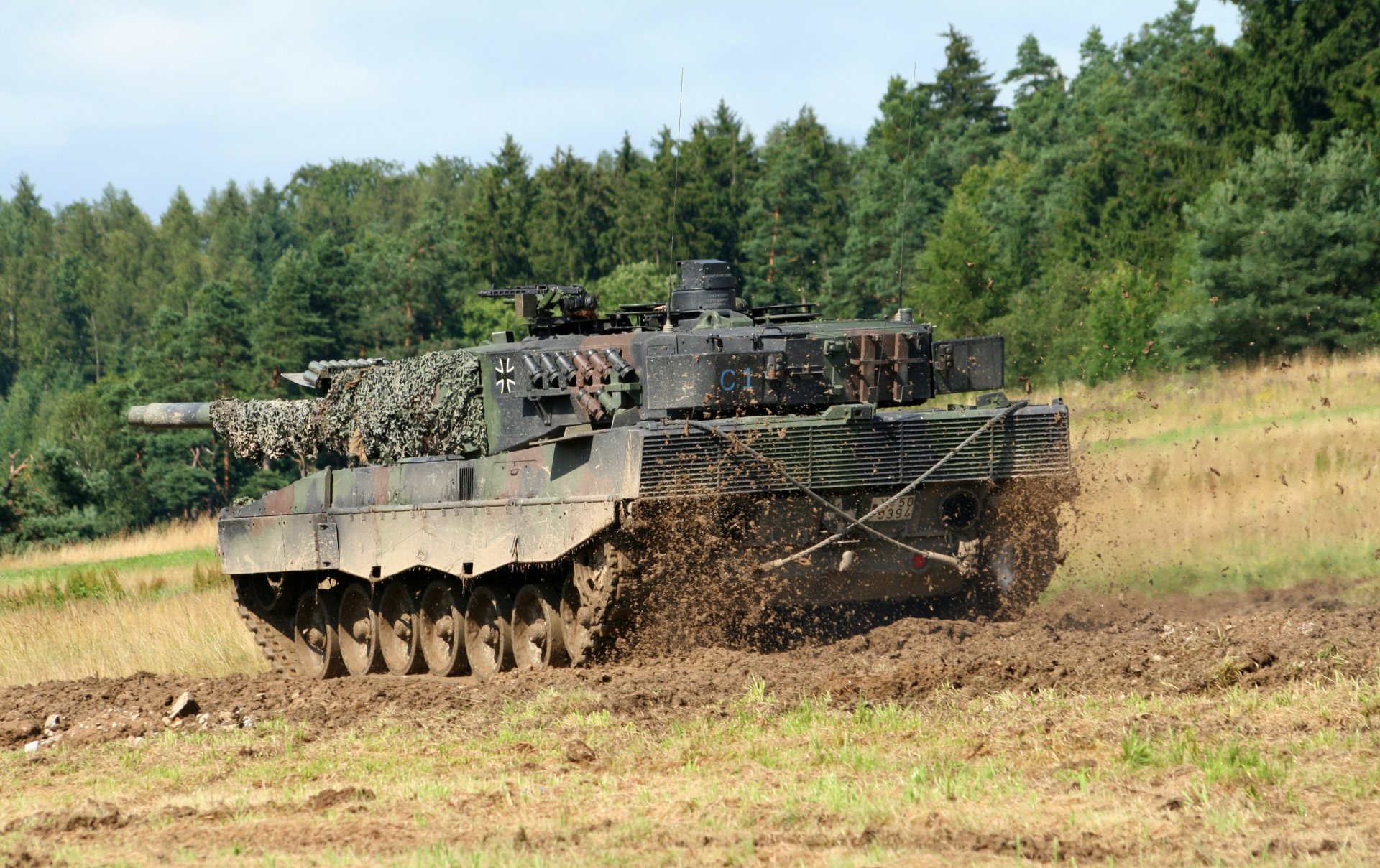 leopard-2 a6 czołg broń