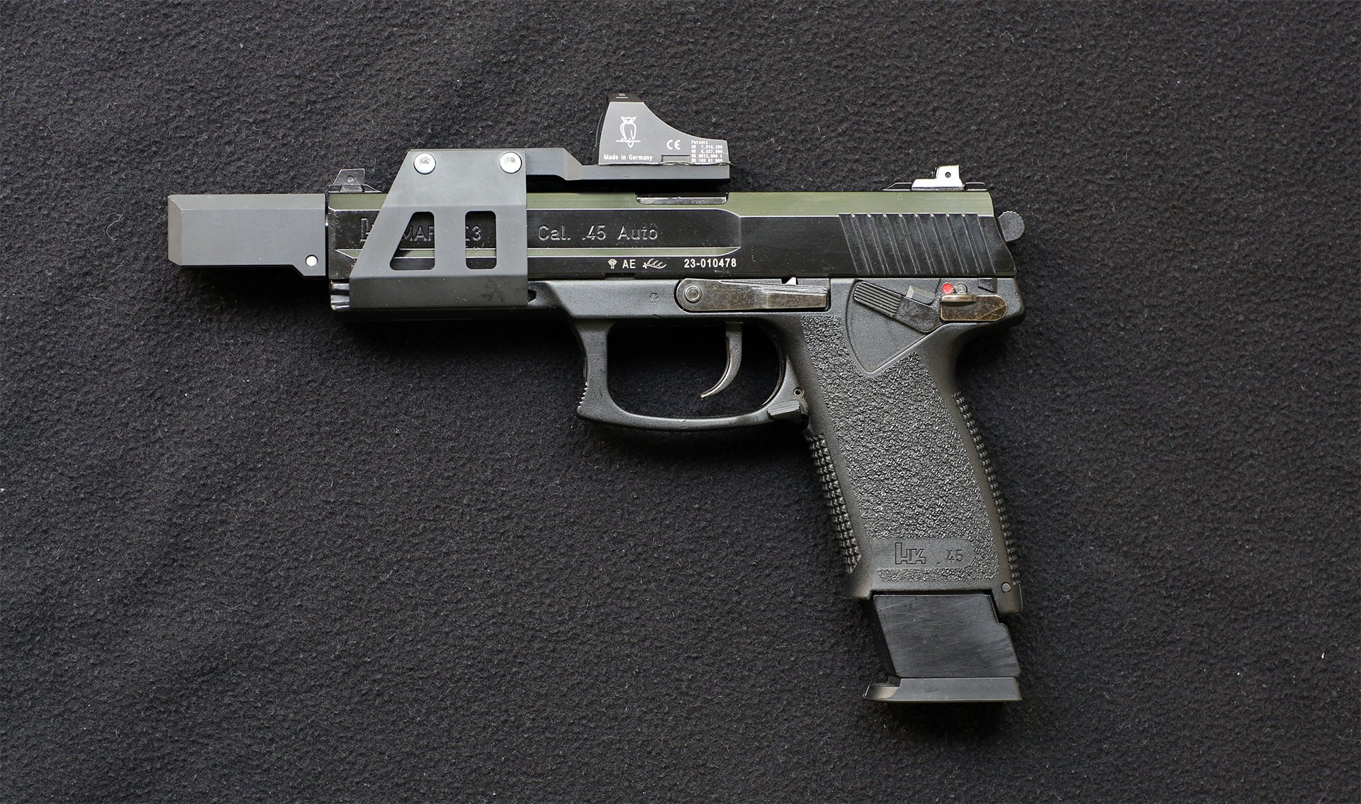 heckler & koch hk mark 23 pistolet arme à feu