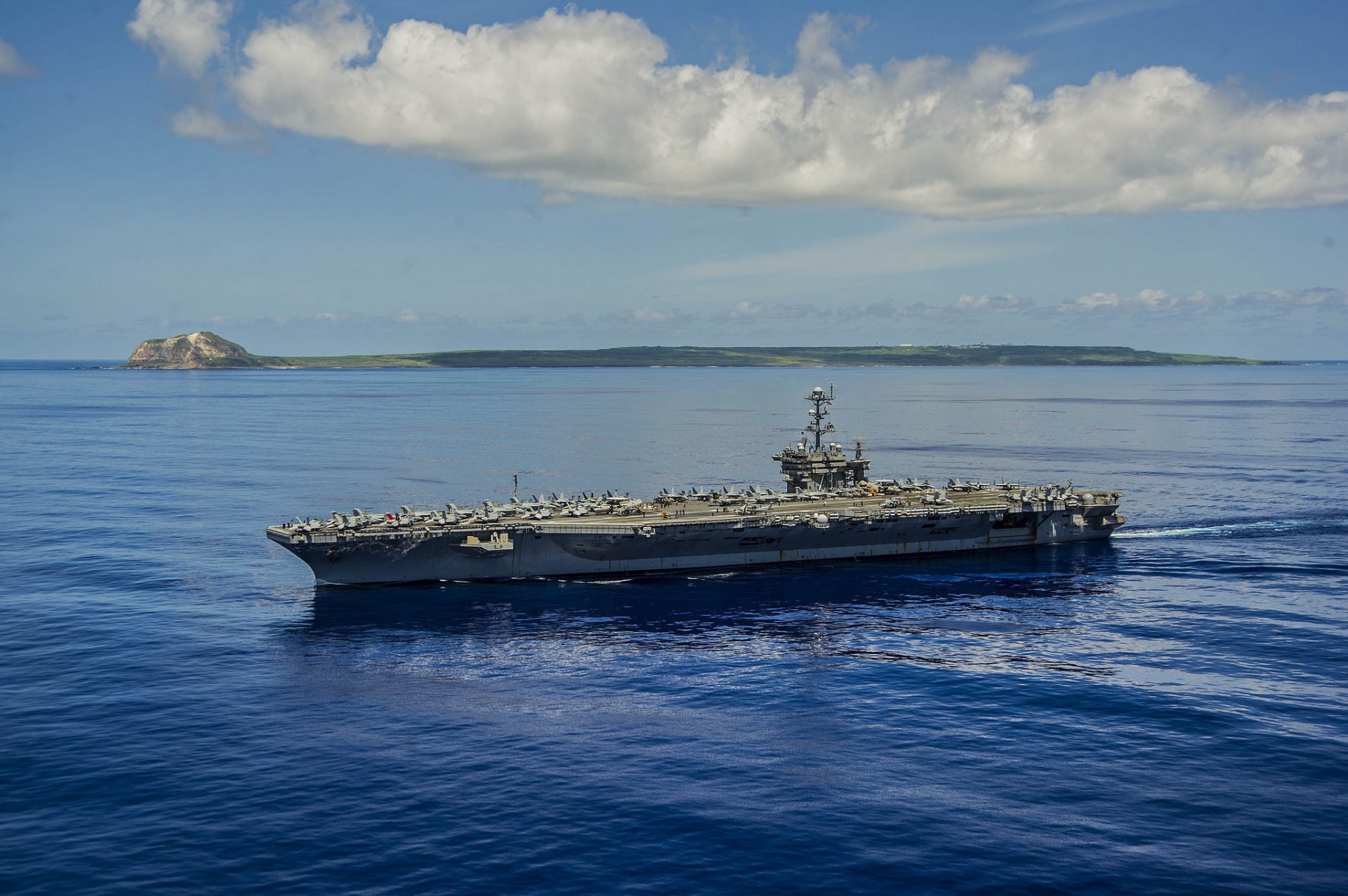 uss george washington cvn 73 portaaviones tipo nimitz mar