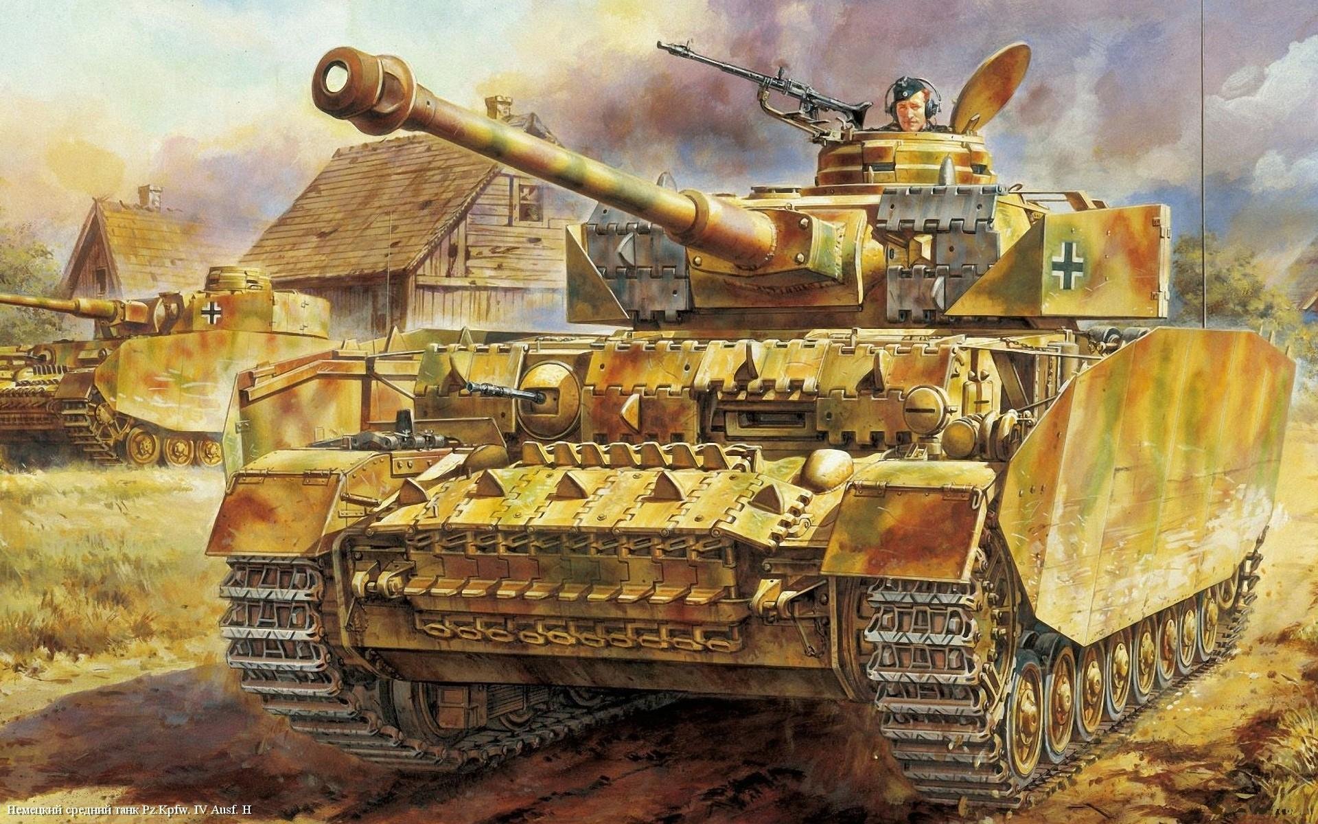 czołg czołg panzer iv niemiecki czołg panzerkampfwagen ww2 sztuka wojna