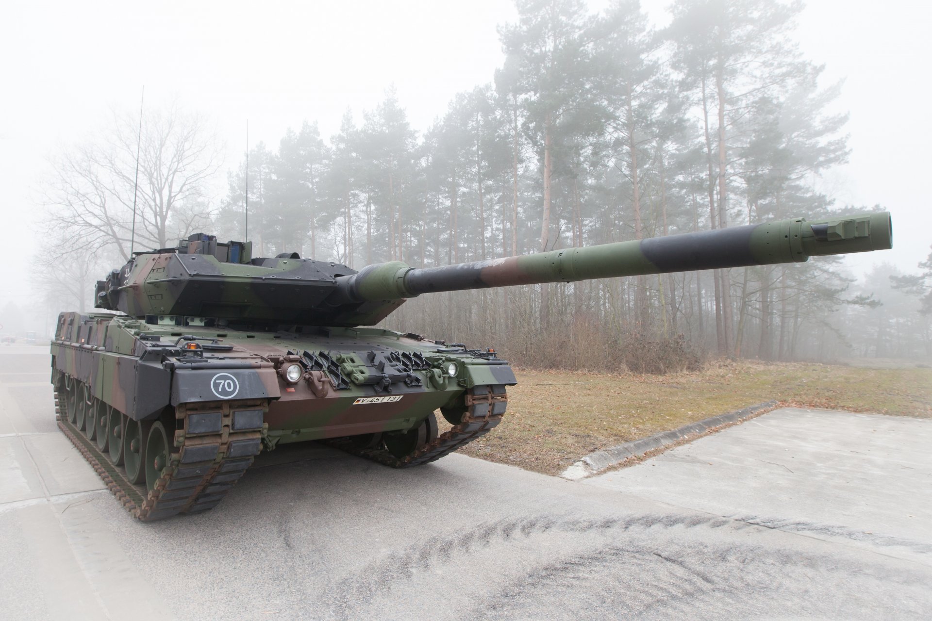 leopard 2 a7 bundeswehr tanque