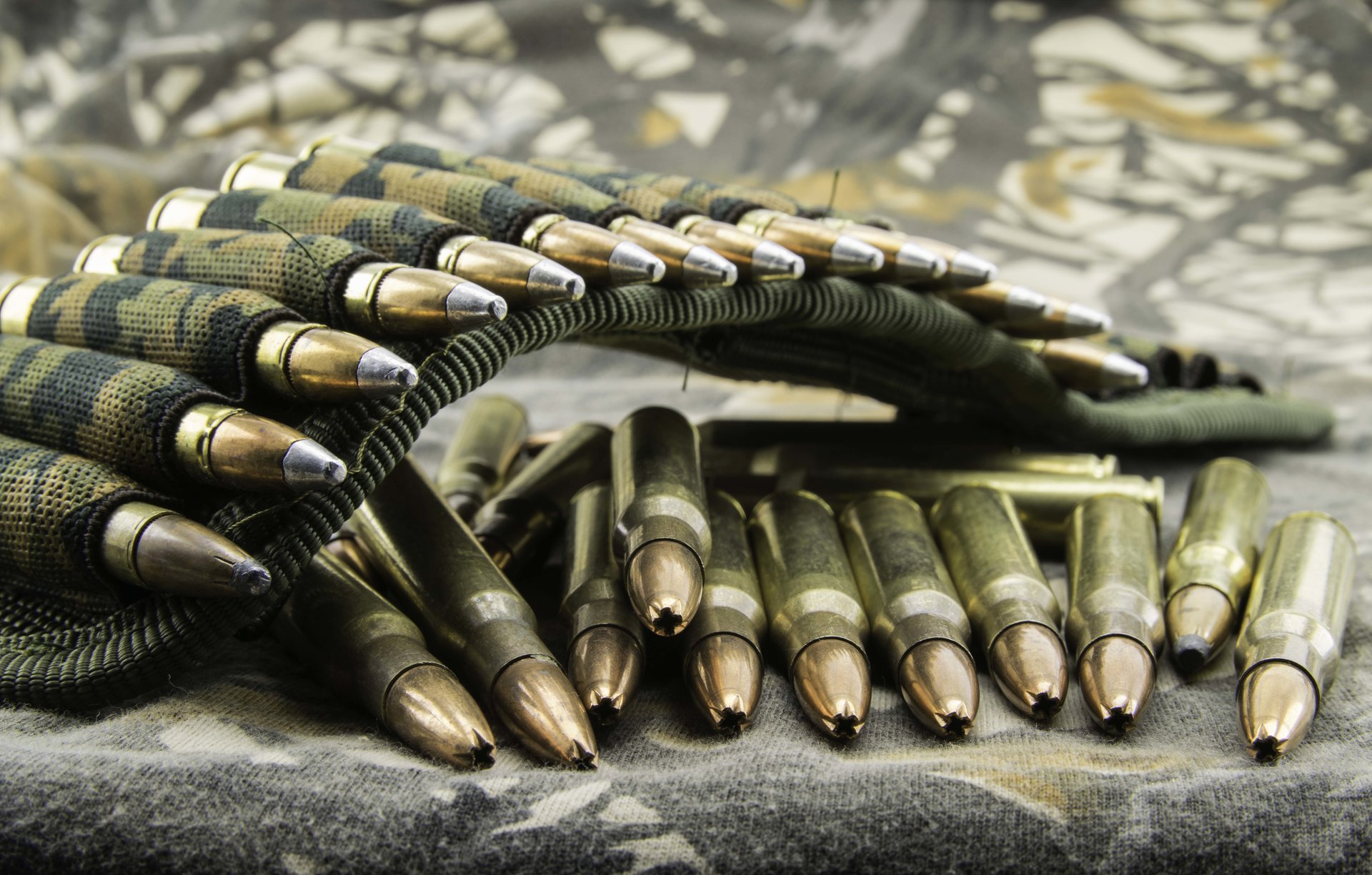 ammunition camouflage equipment ammunition cartridges two types ammunition blurring bokeh wallpaper