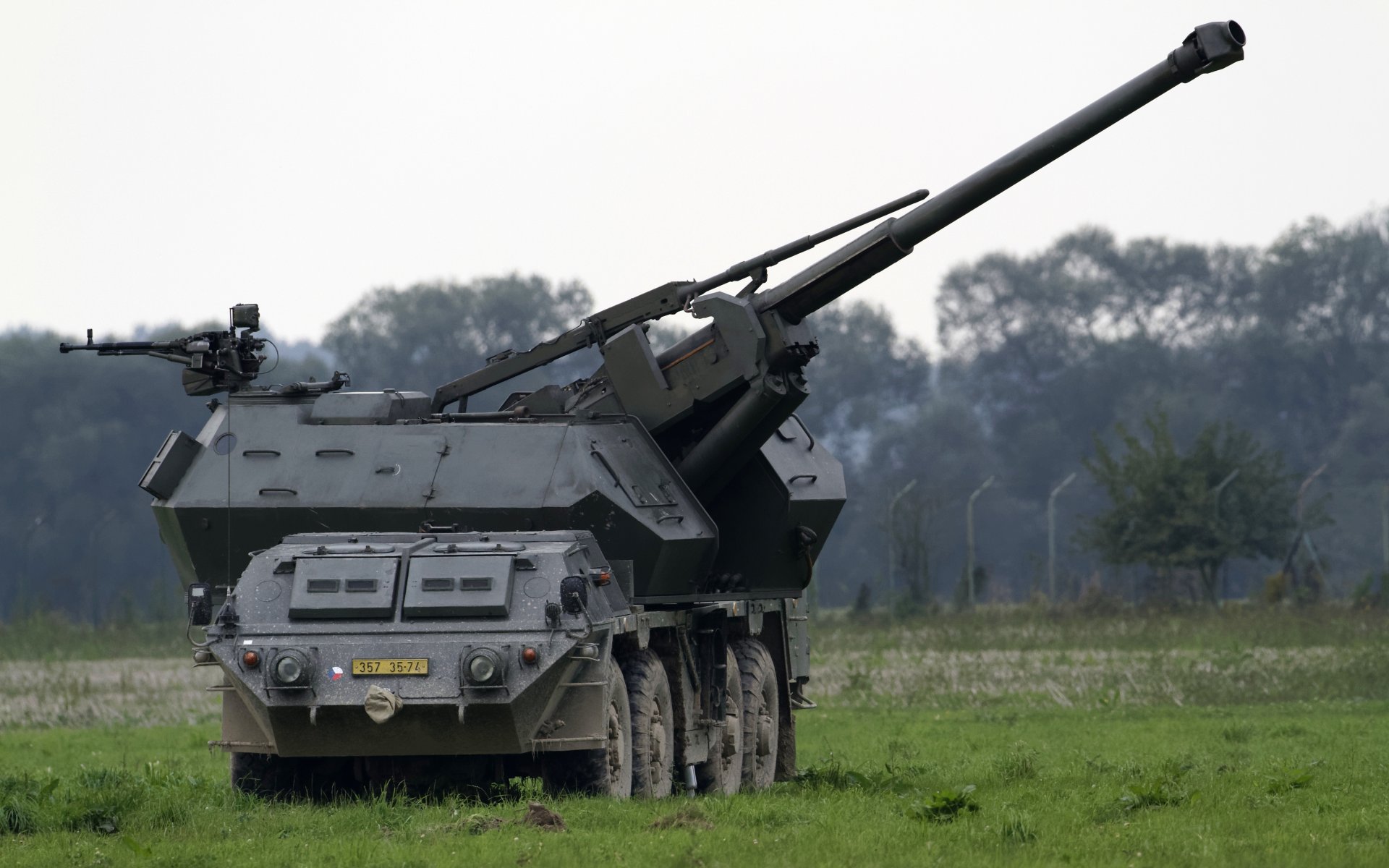 dana 152mm samobieżna armata haubica instalacja artyleryjska