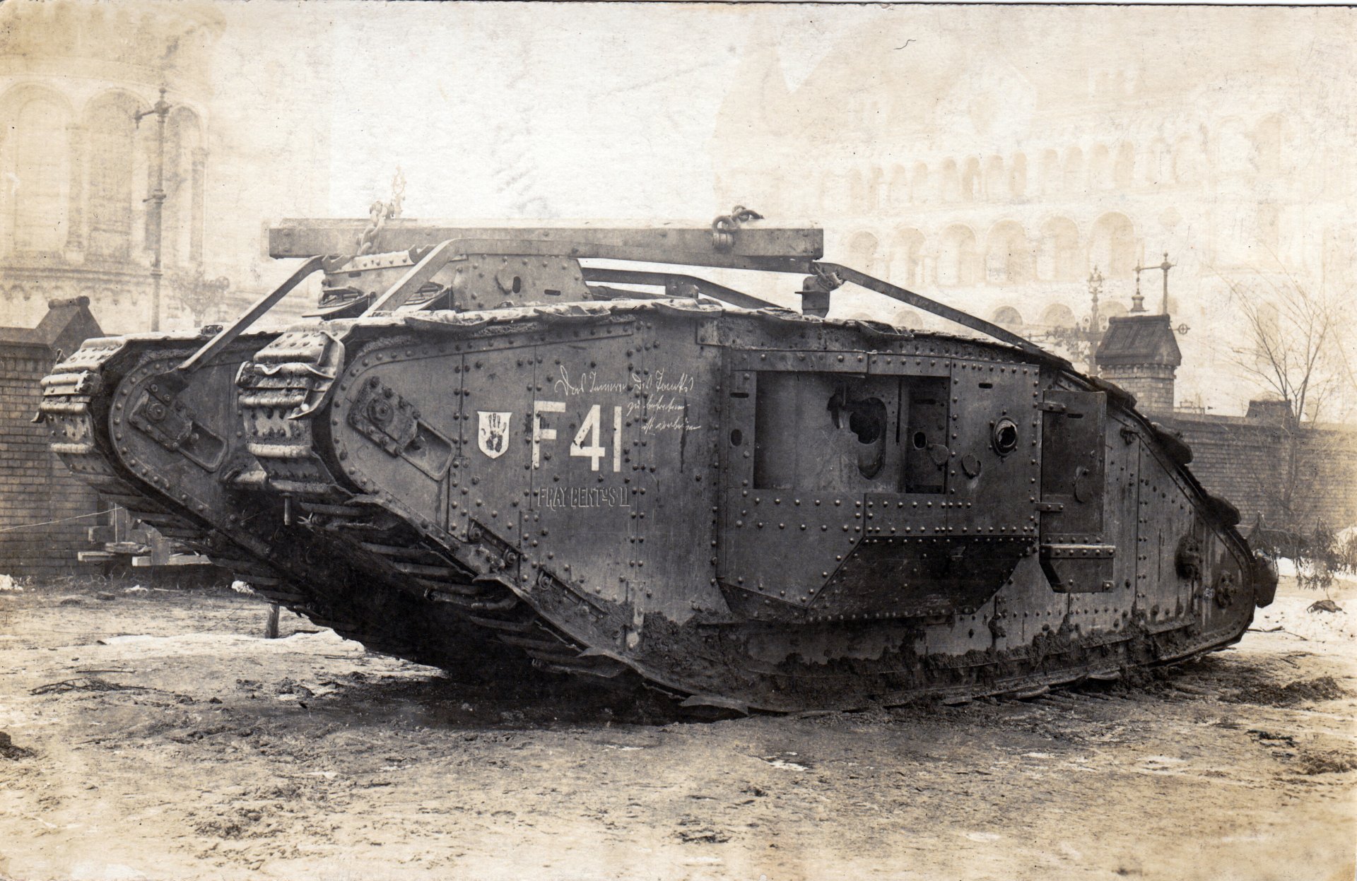 british mk-iv tank world war