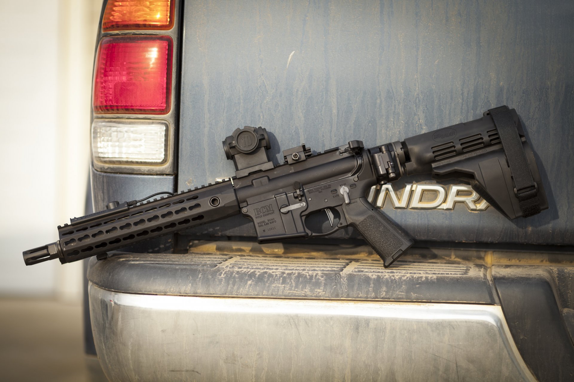 ar-15 bcm assault rifle weapon