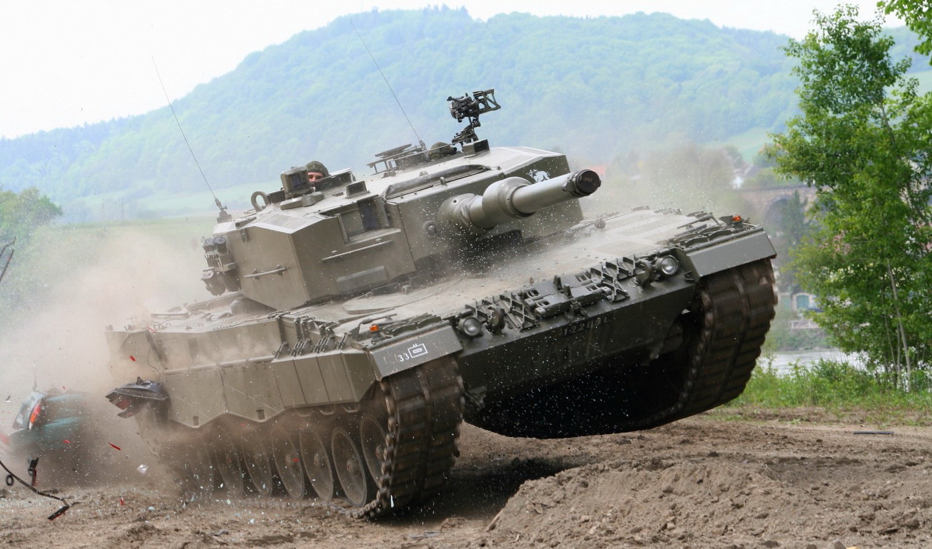 leopard - 2 a4 carro armato armi