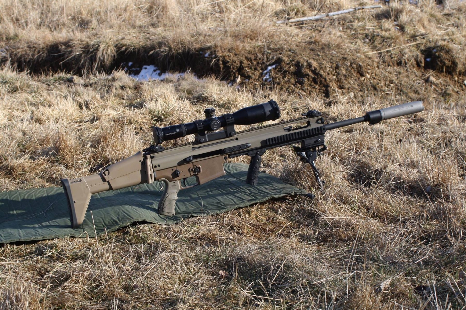 fn scar machine weapon optic