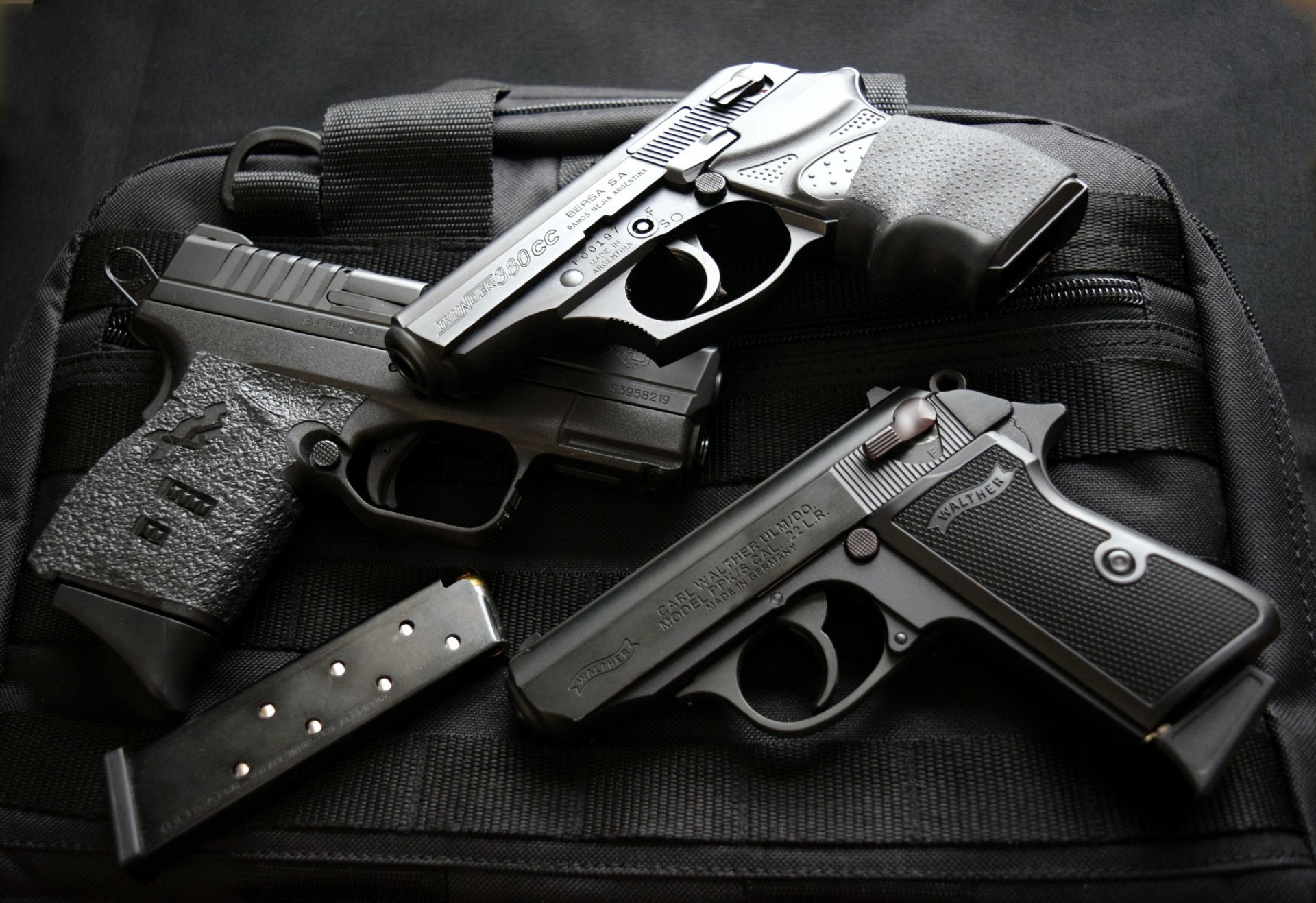 bersa 380 springfield 9 mm walter ppcs 22 pistolas armas