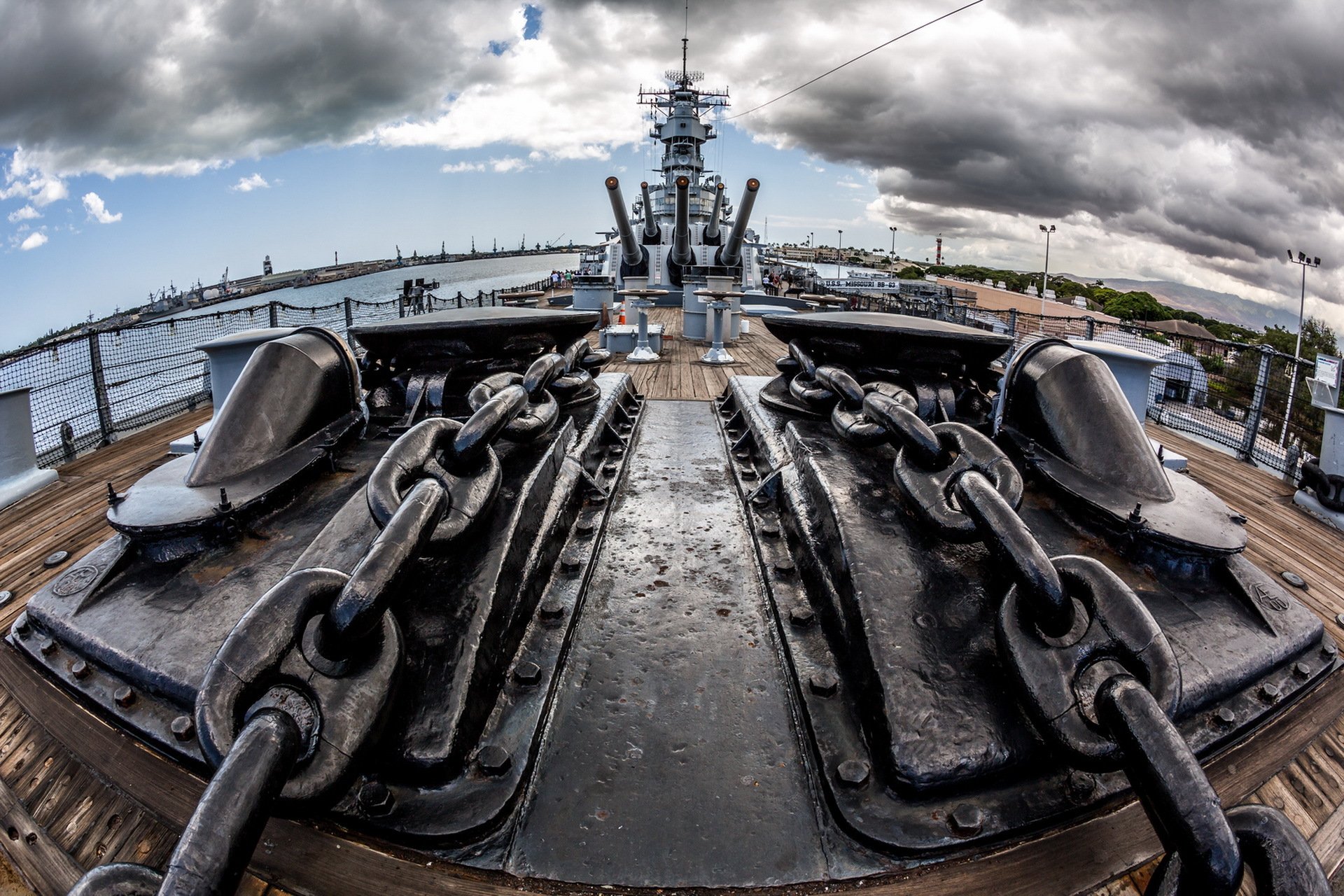 uss missouri schiff waffe