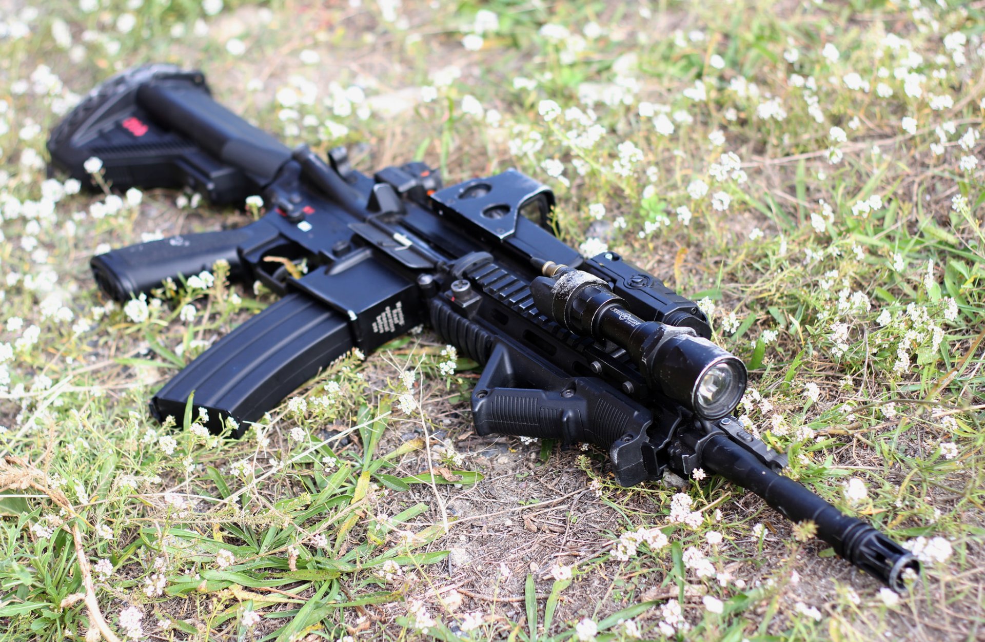 hk416d heckler & koch ametralladora armas