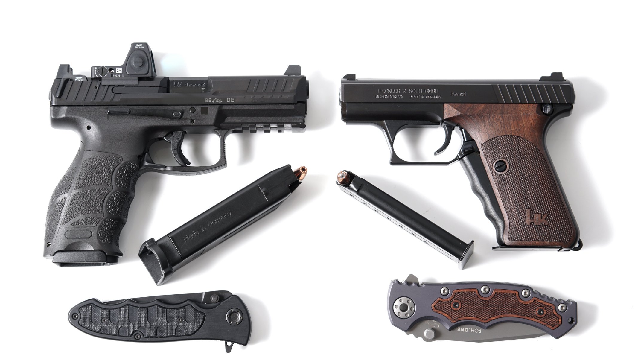 h & k vp9 p7m8 pistole armi