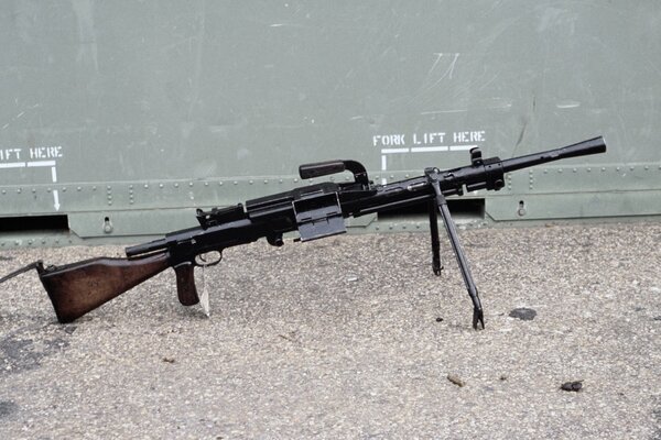 Domestic Soviet company machine gun