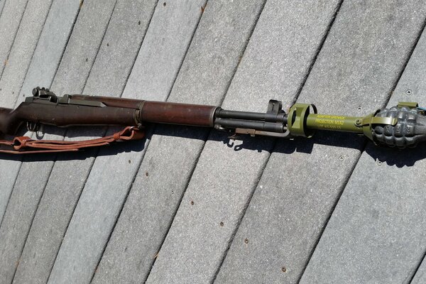 Foto Waffe Gewehr Granotometer m7