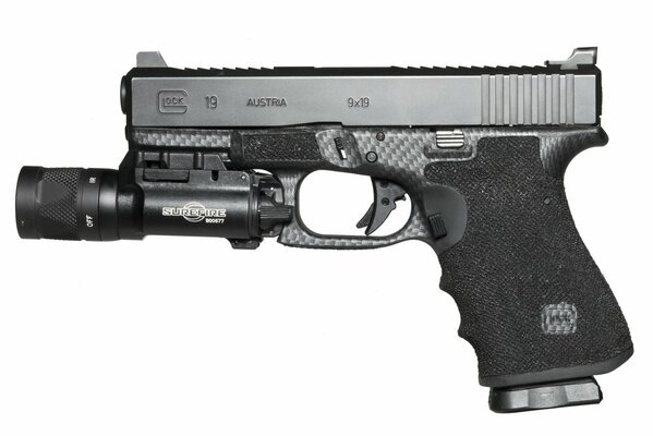 Foto der Selbstladepistole Glock 19