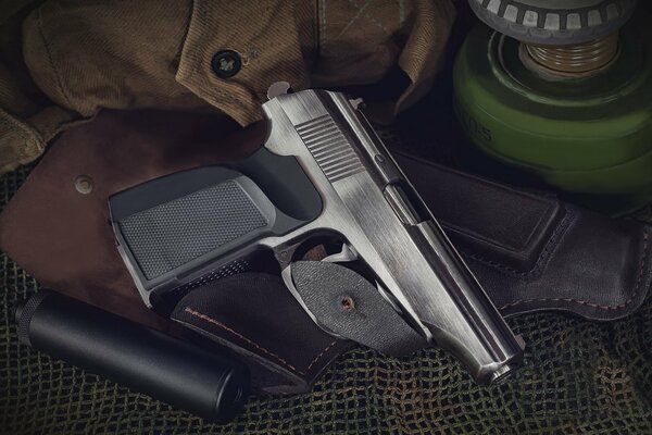 Image of the Upgraded Makarov Pistol