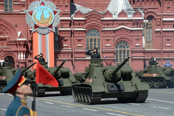 День победы на красной площади