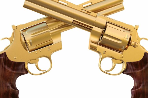 Duell. Goldene Revolver Konfrontation