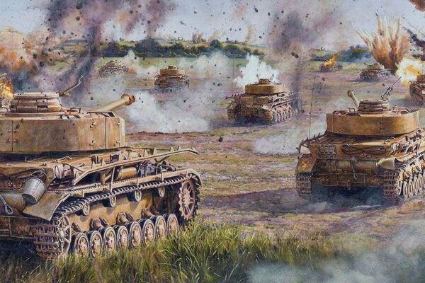 Немецкий средний танк периода второй мировой войны