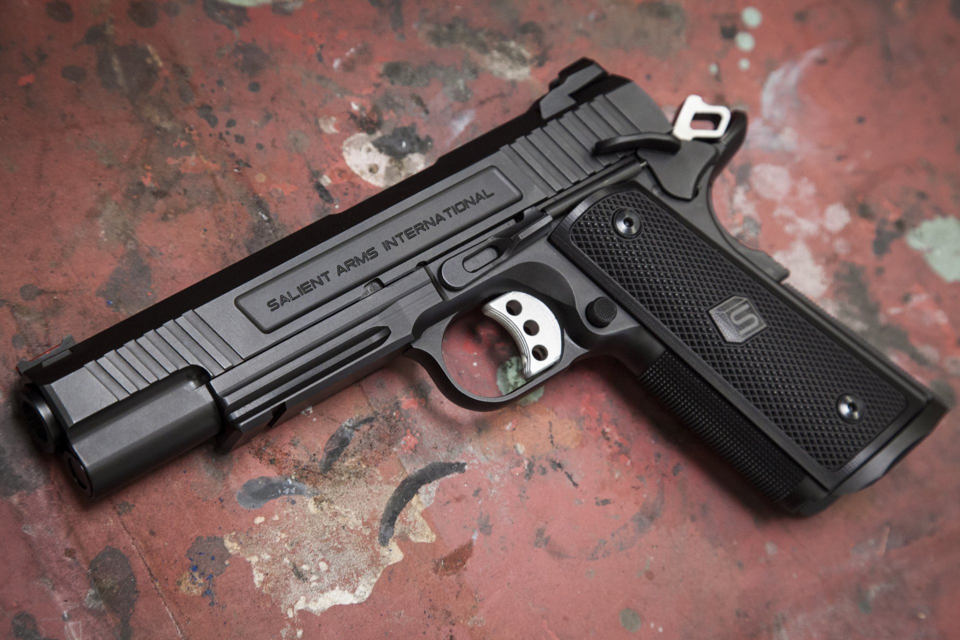 armi distintivi 1911 semi-automatico pistola arma