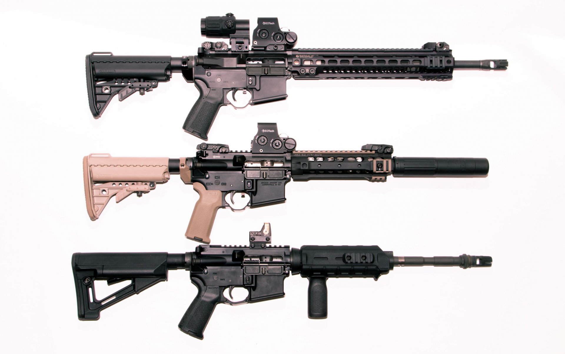 ar-15 asalto rifles armas