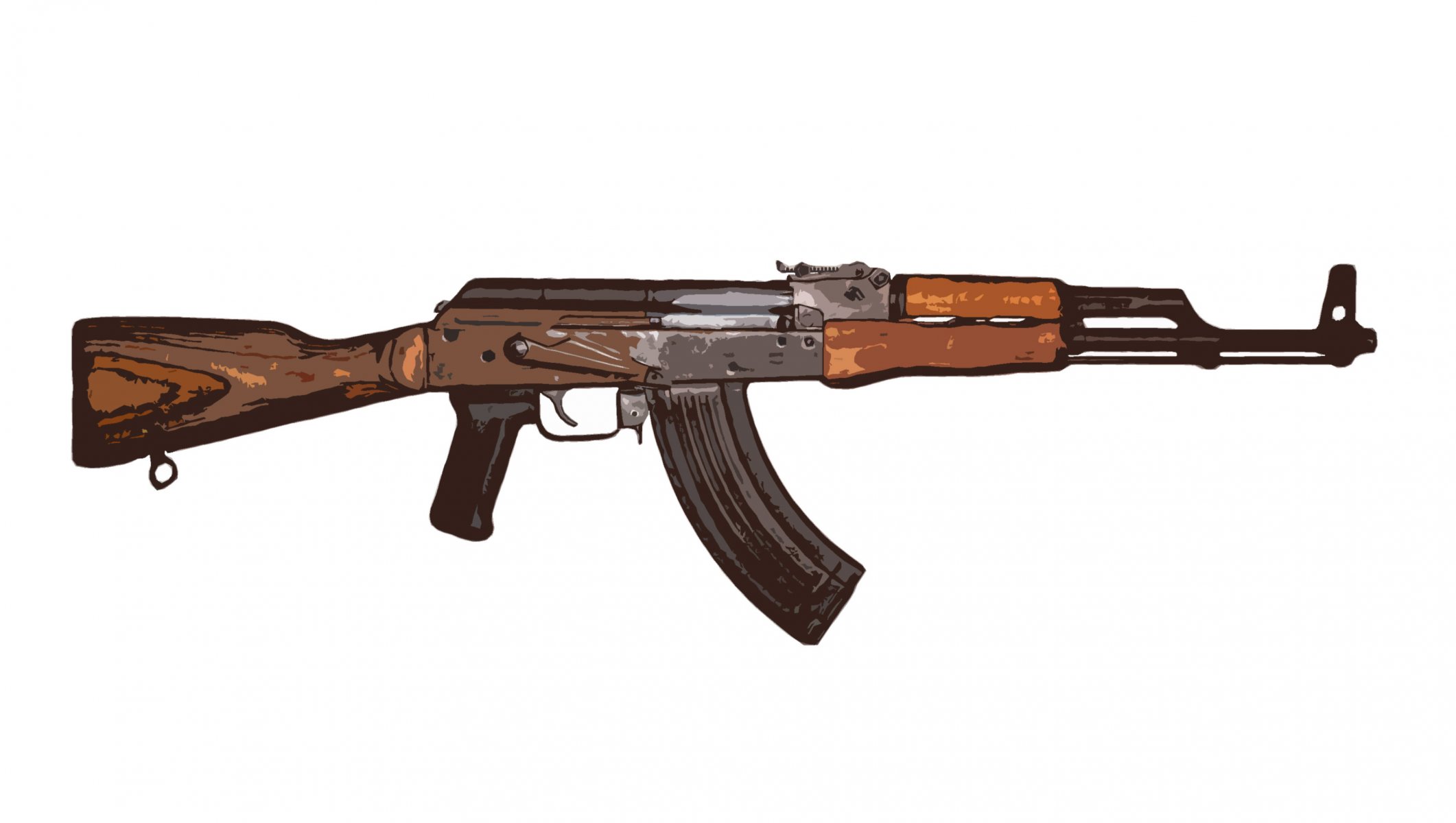 ak kalash ametralladora armas