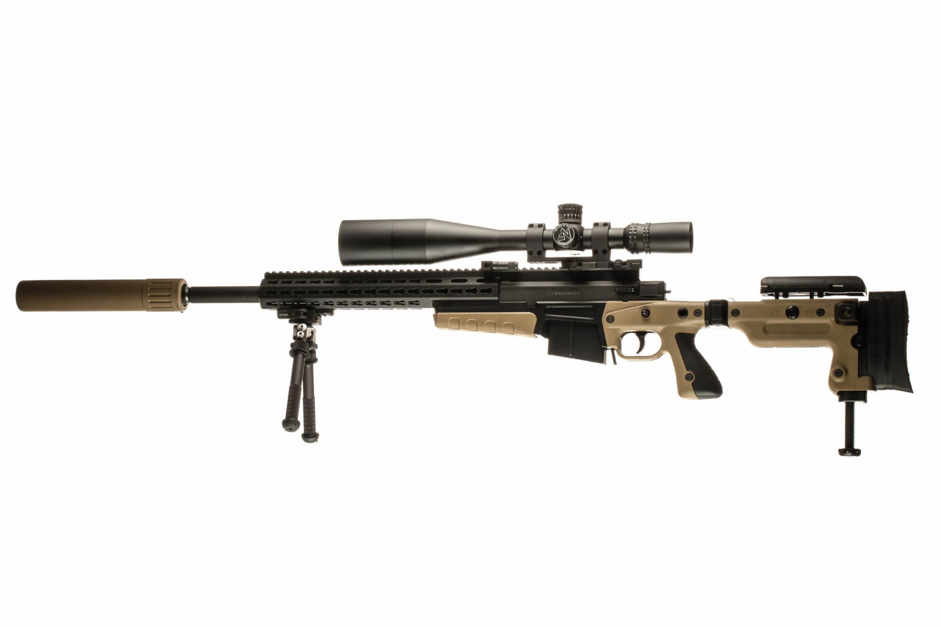 précision international aw sniper fusil vue