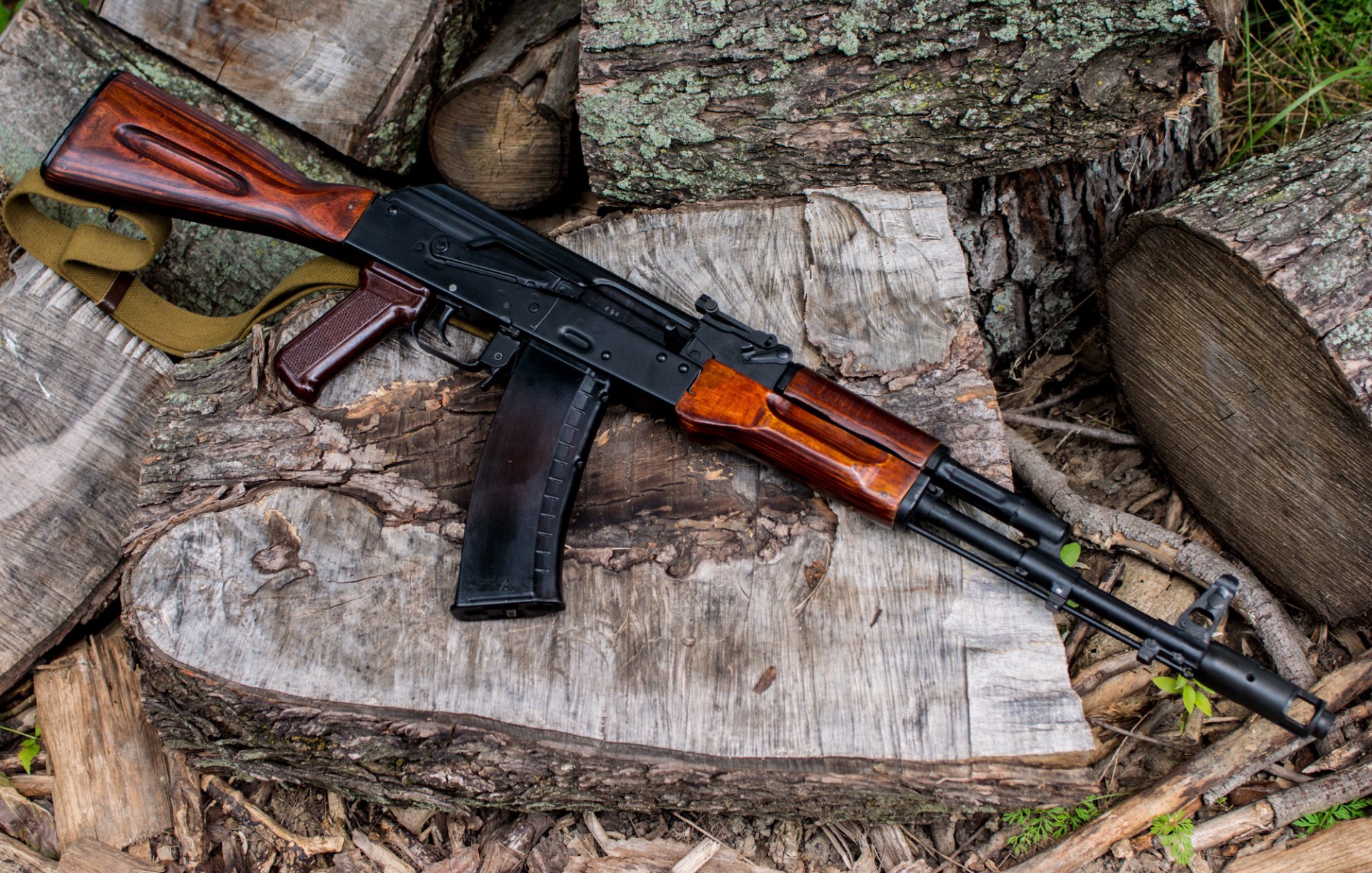 ak-74 mitrailleuse kalachnikov arme fond