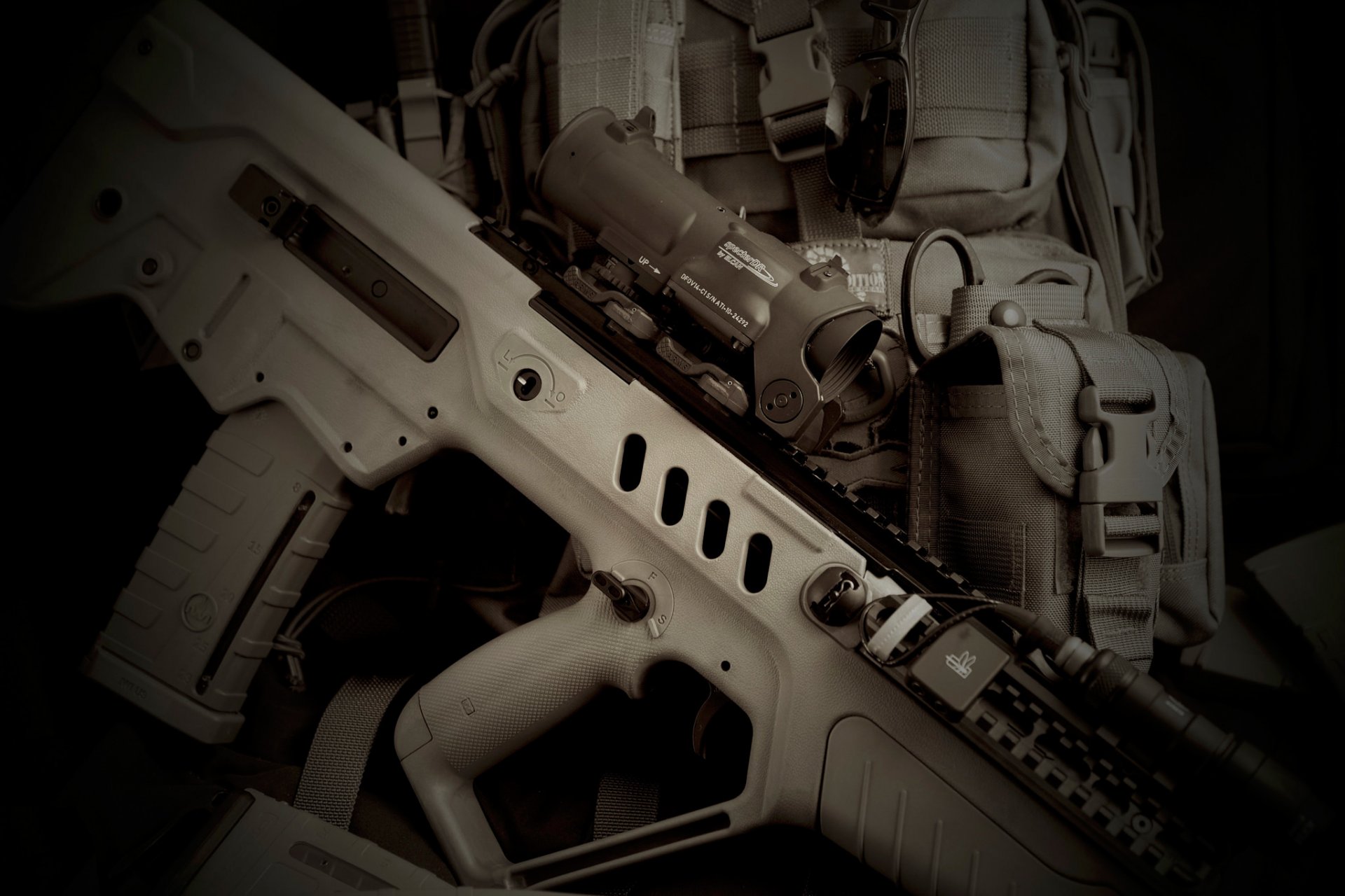 tar-21 tavor assaut fusil automatique arme