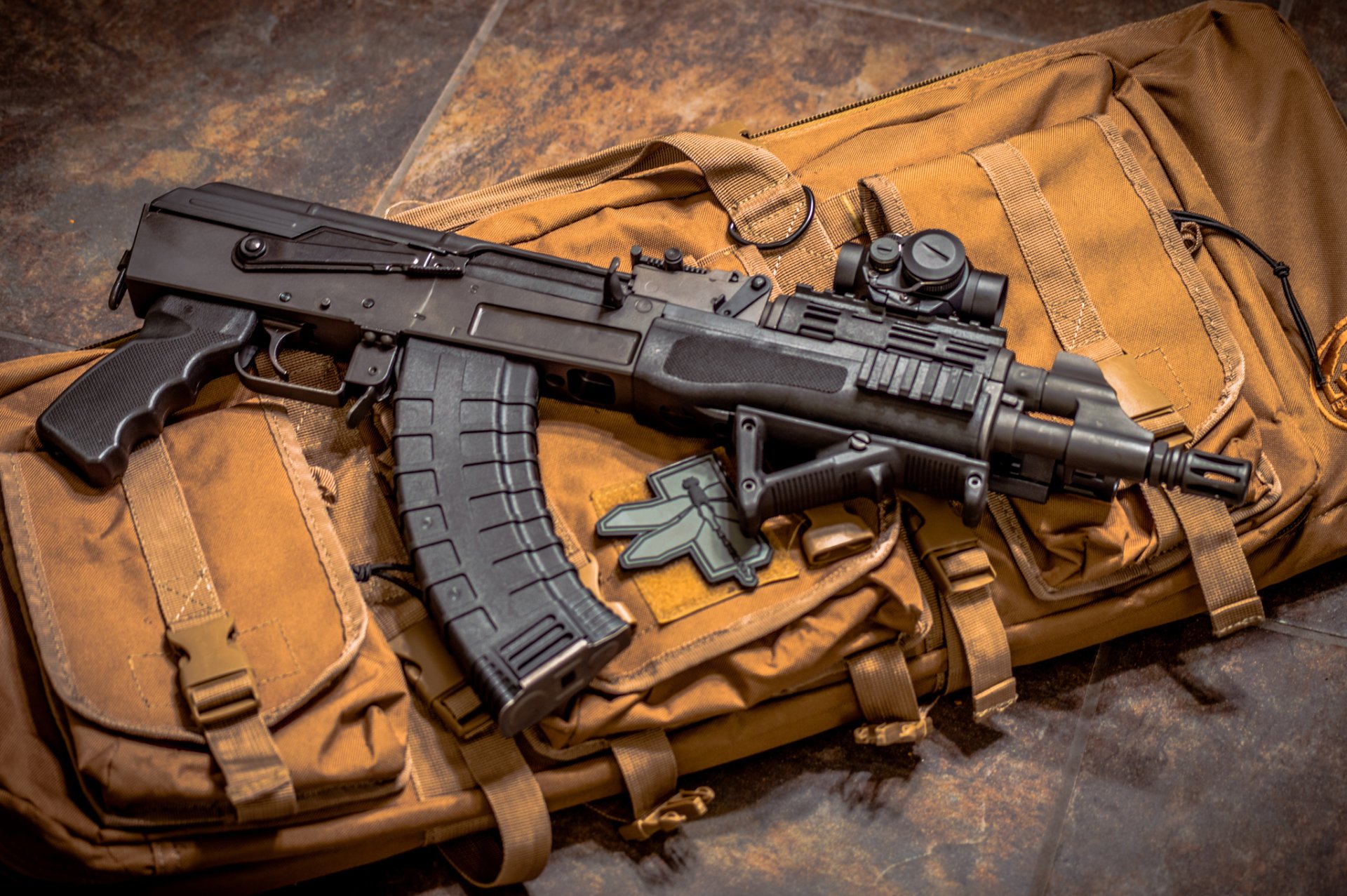 aks-74u rifle de asalto kalashnikov armas