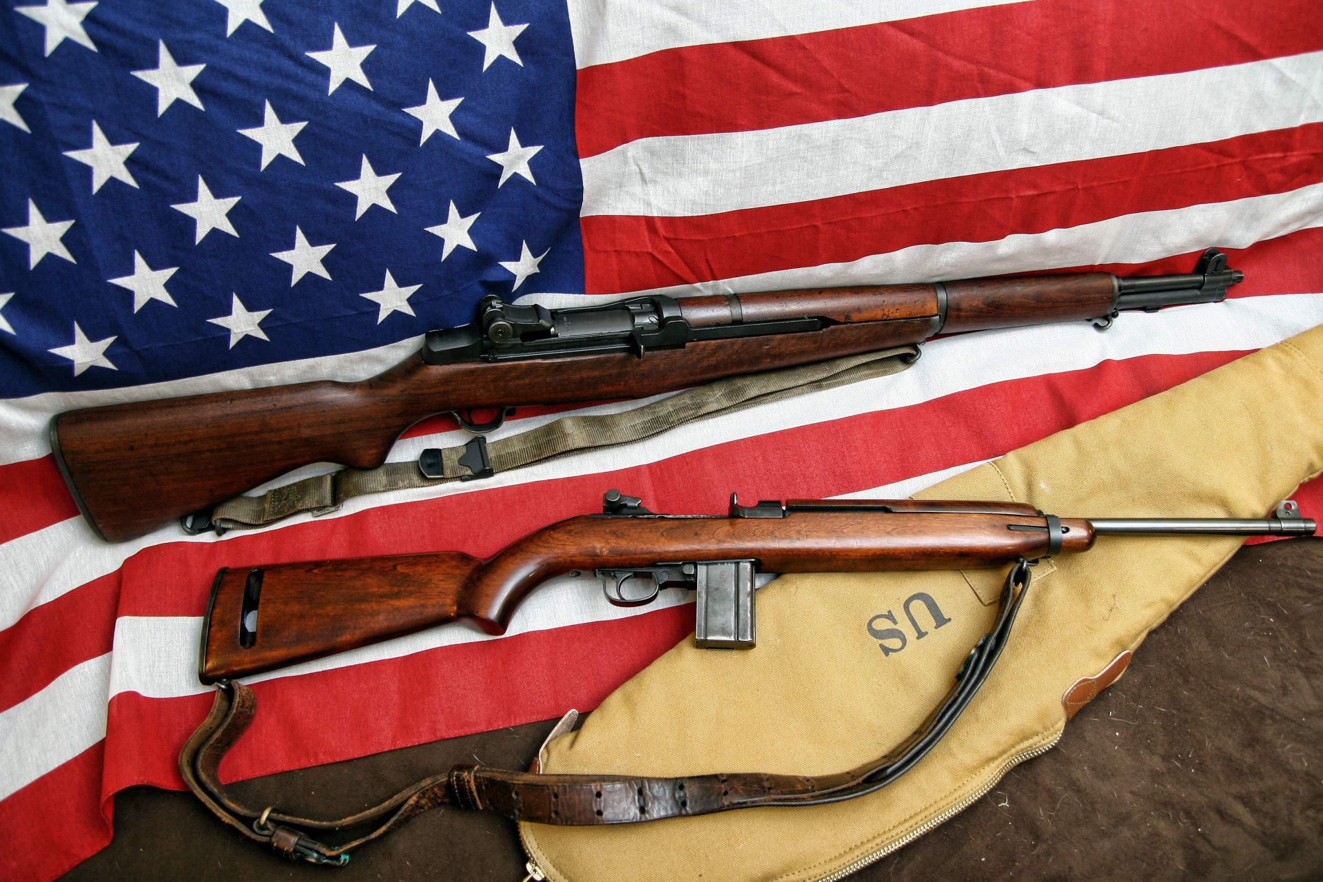 m1 garand self-loading rifle m1 carbine self-loading carbine flag