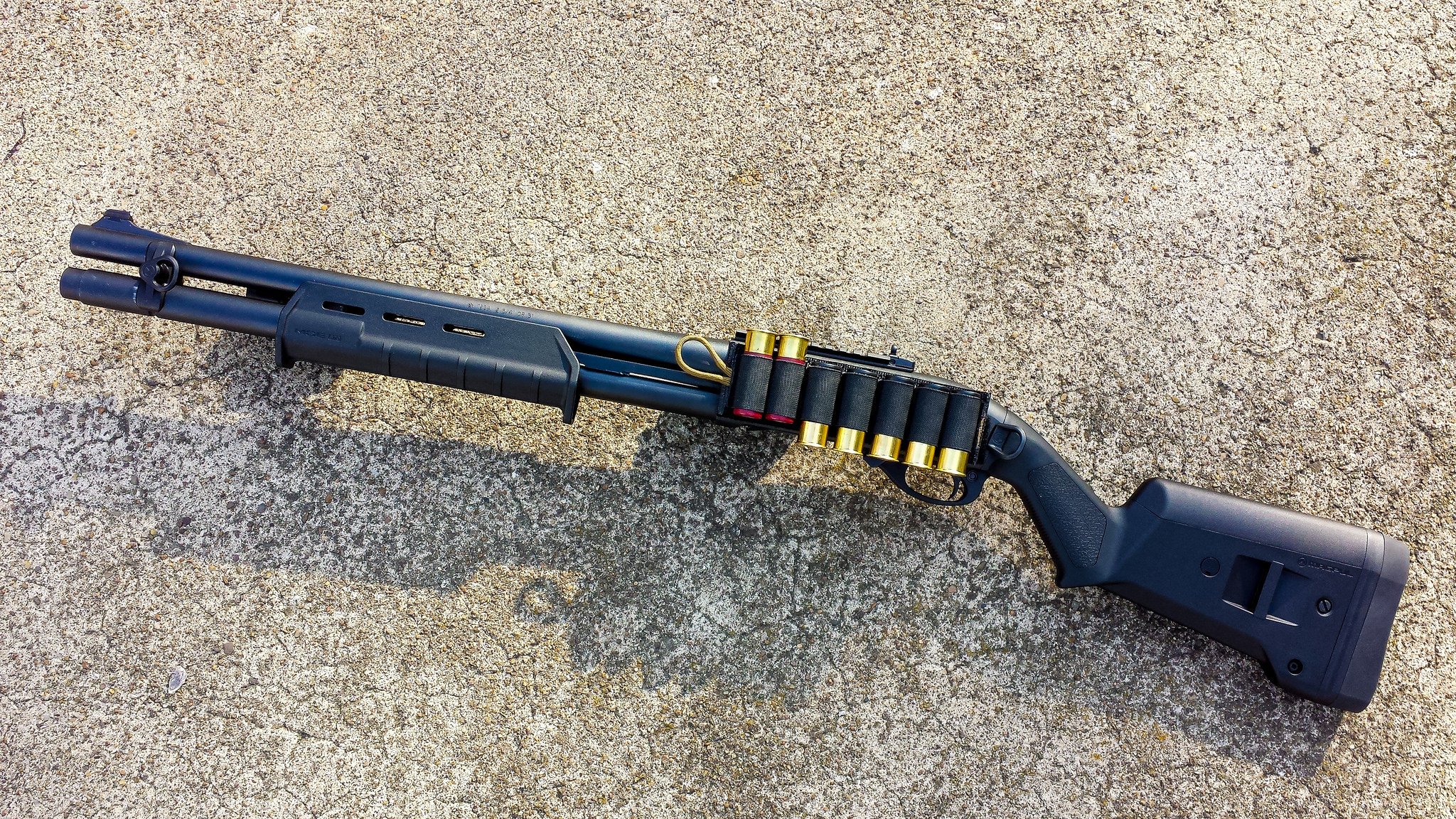 remington 870 pumpe waffe