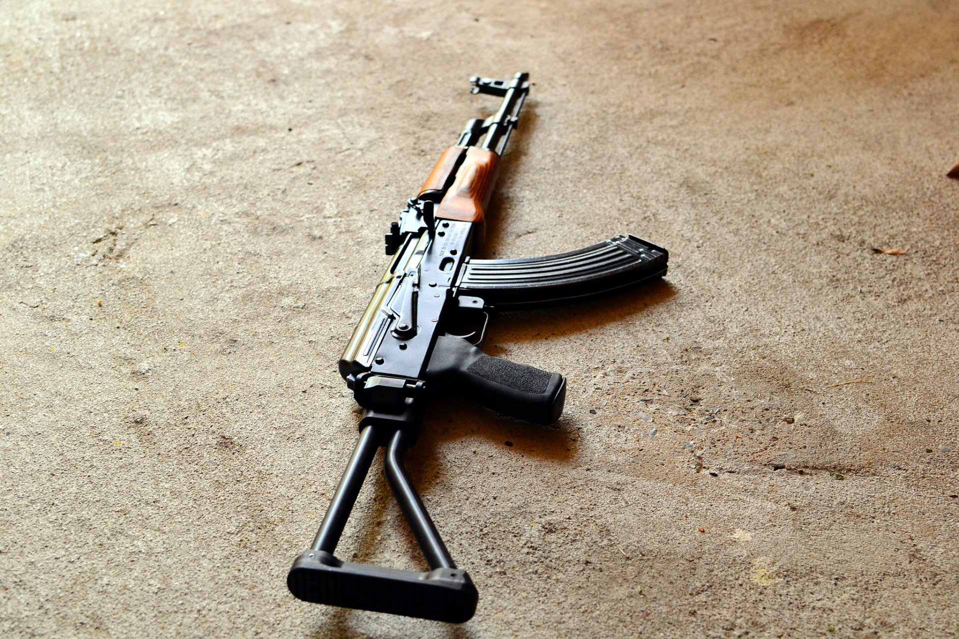 aks-74 fusil kalashnikov kalash von