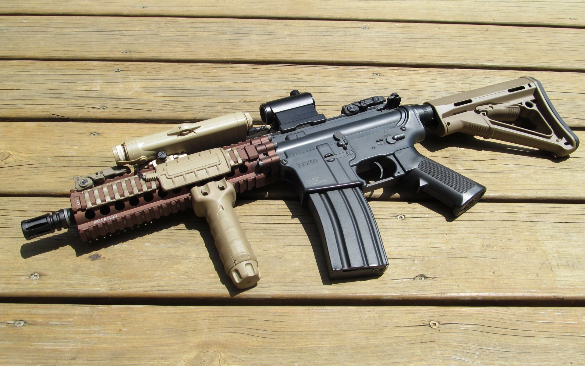 mk18 broń tło