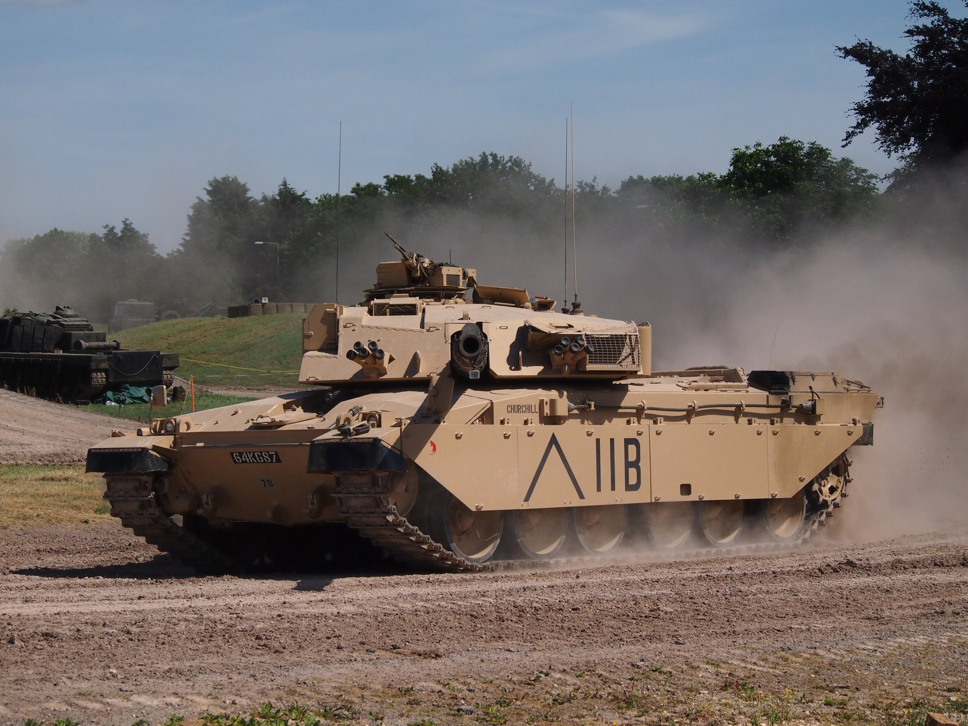 challenger 1 tanque otan mbt