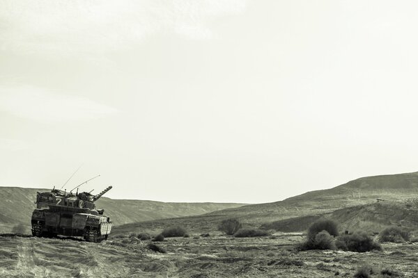 Israel s main battle tank in the field