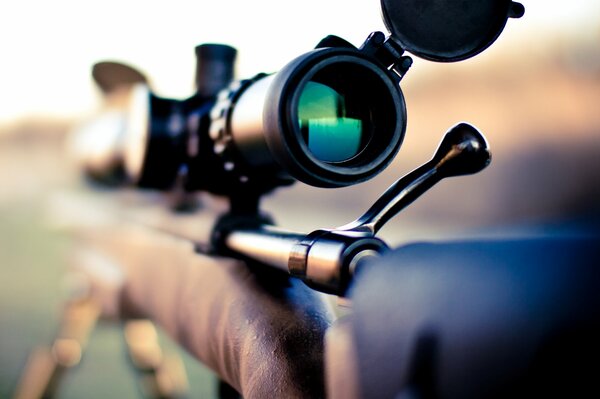 Foto von Remington 700 mit Blendeneffekt