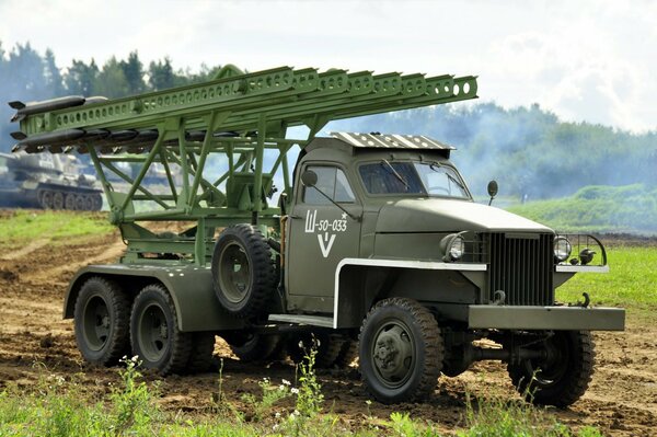 Image of a Soviet combat vehicle