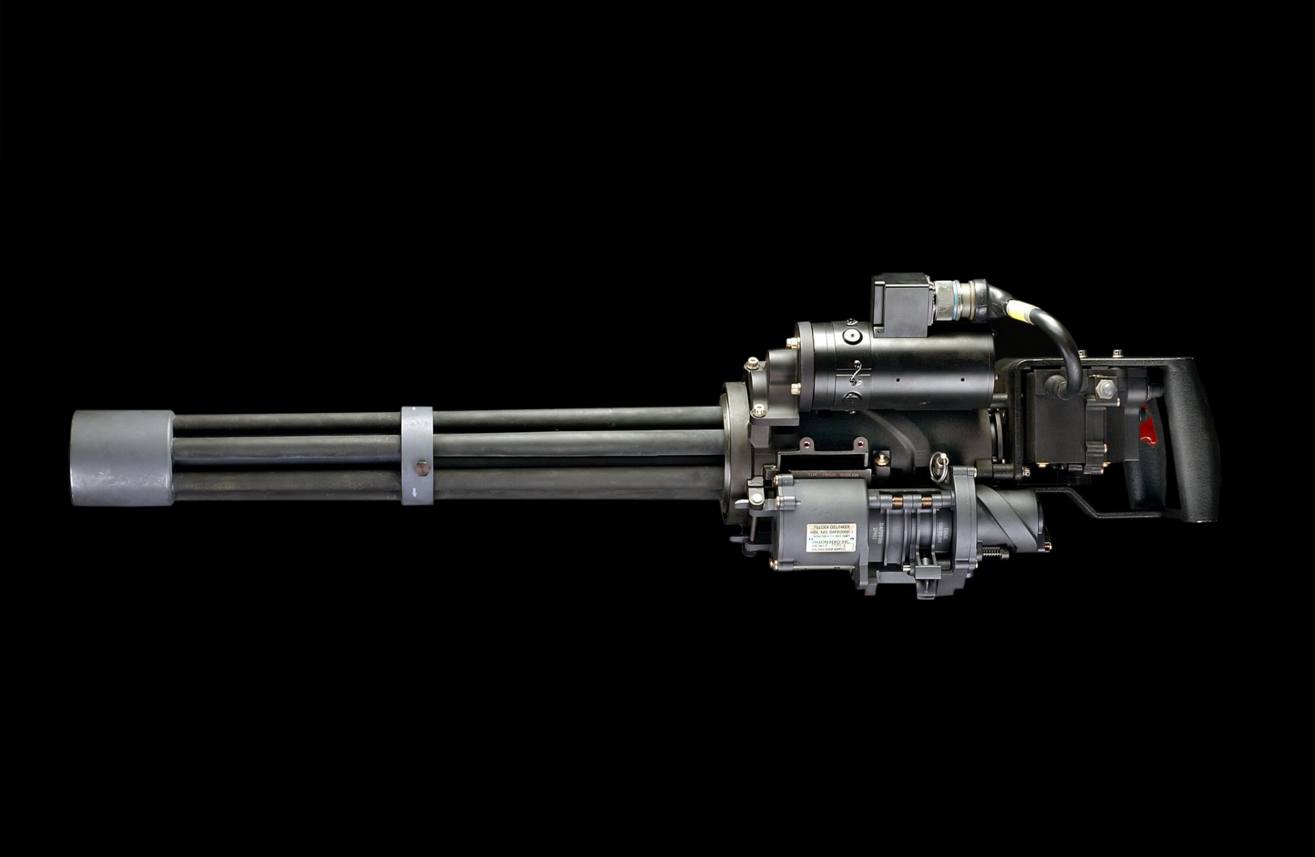 m134 minigun multibalken maschinengewehr waffe hintergrund