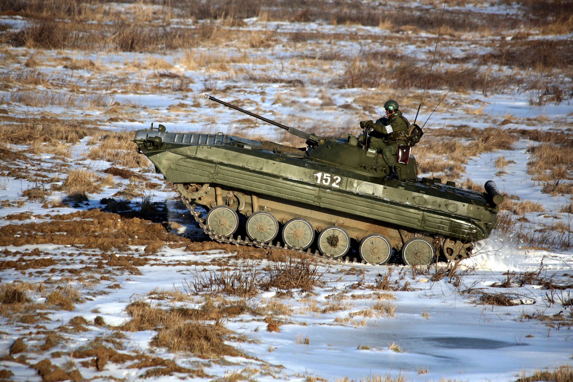 bmp-2 combate vehículo infantería