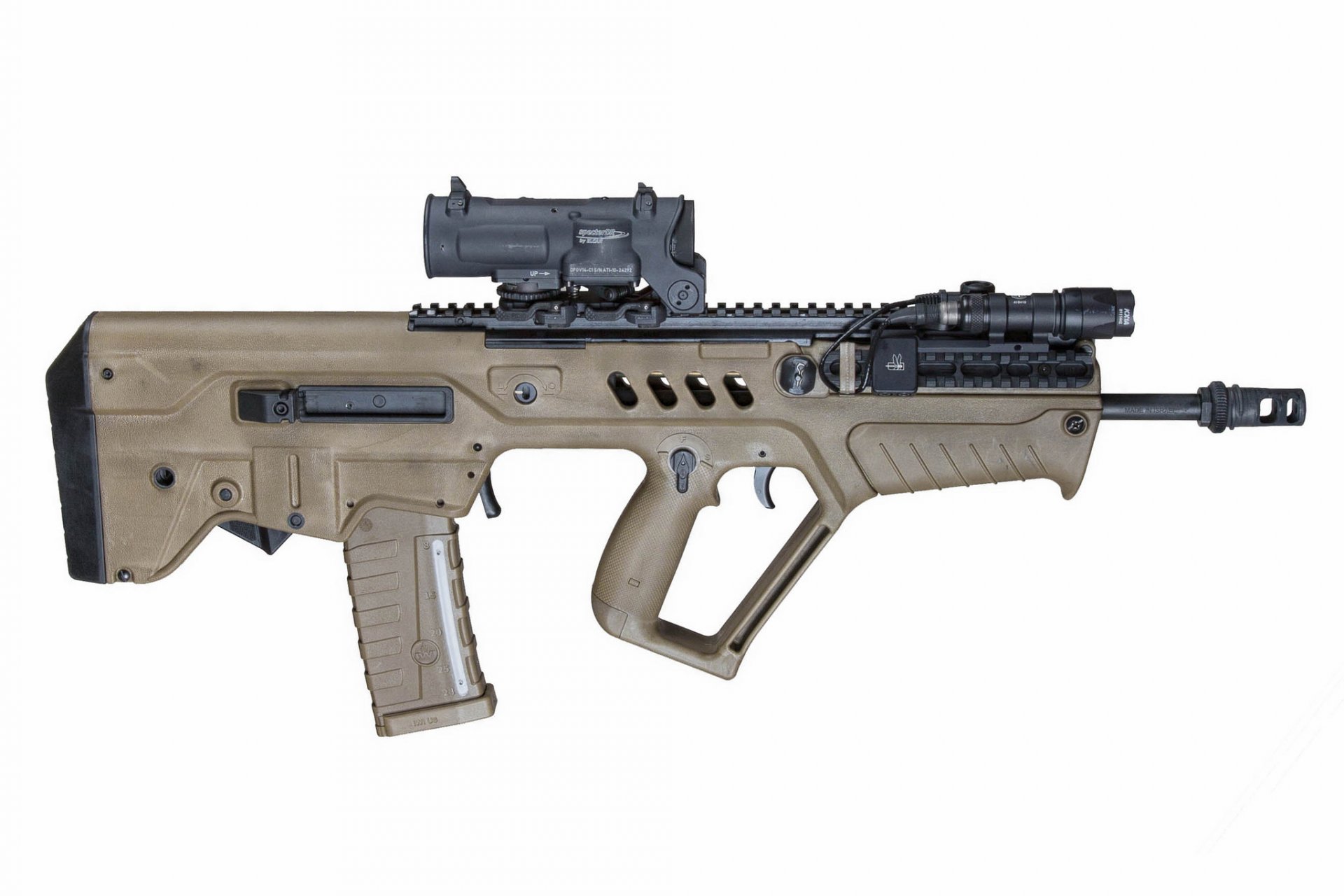 tar-21 tavor karabin szturmowy pistolet automatyczny tło