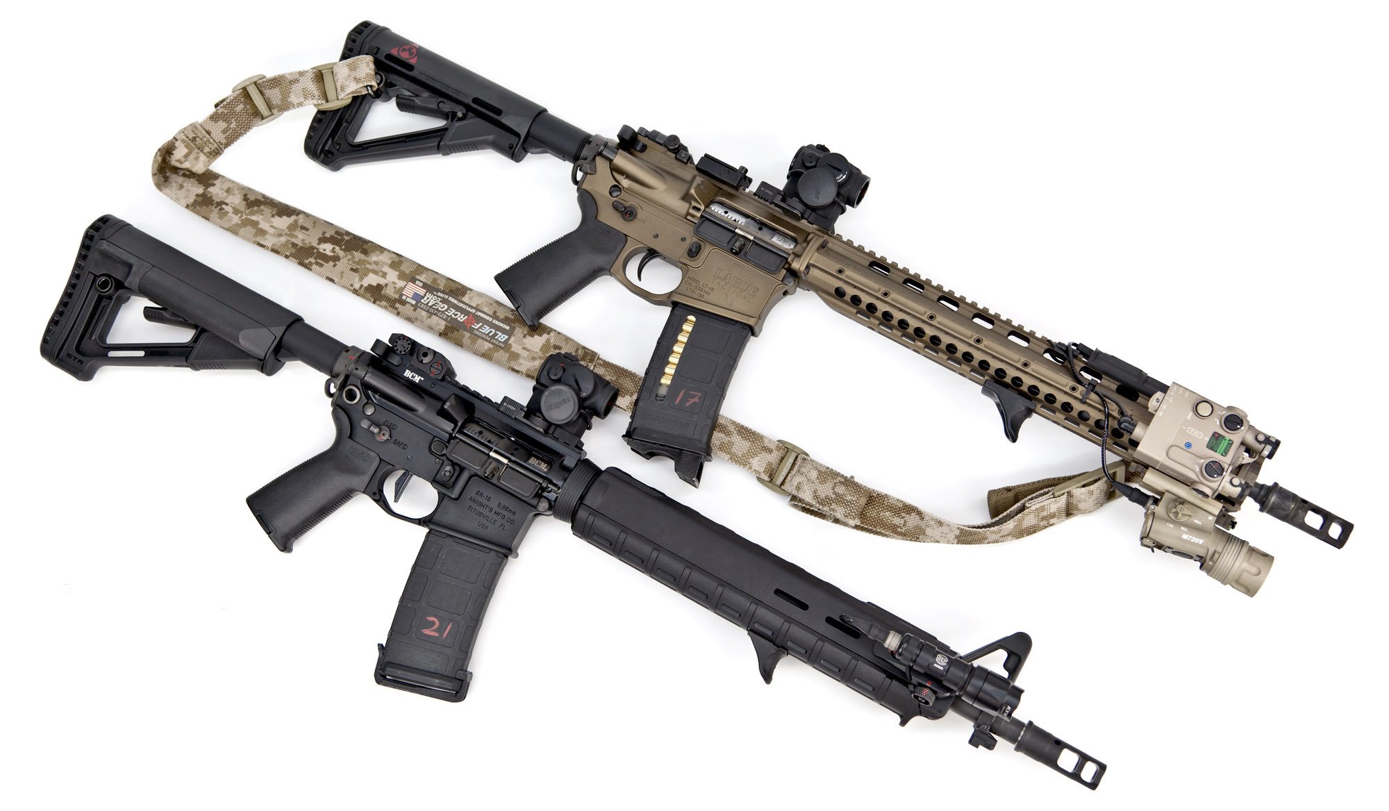 larue tactical assault rifles weapon background