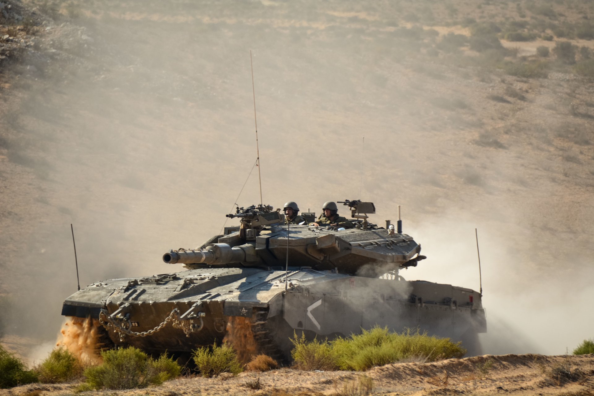 merkava main battle tank of israel