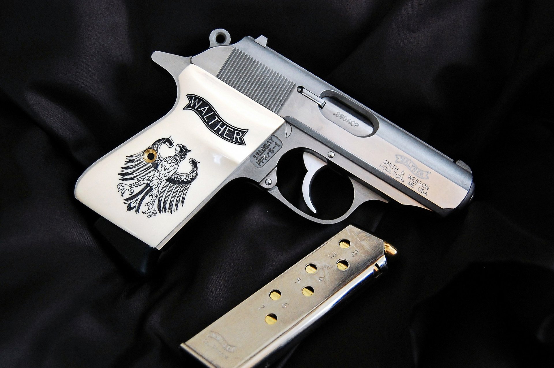 walter ppk / s autocaricante pistola arma