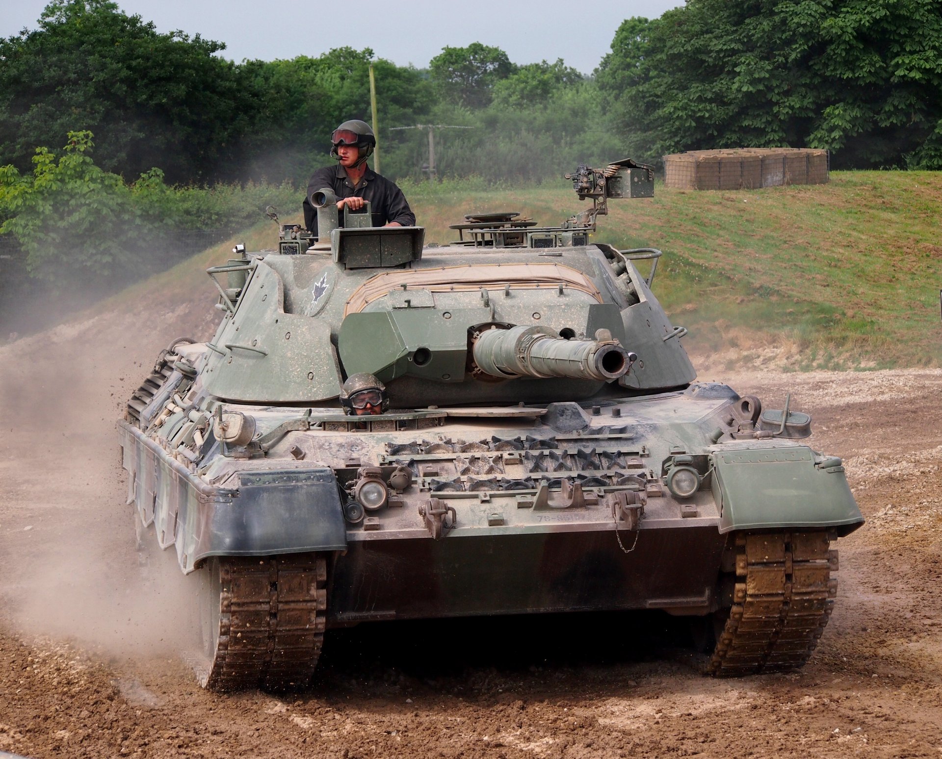 réservoir léopard c2 mbt canadien version mise à niveau allemand réservoir léopard-1