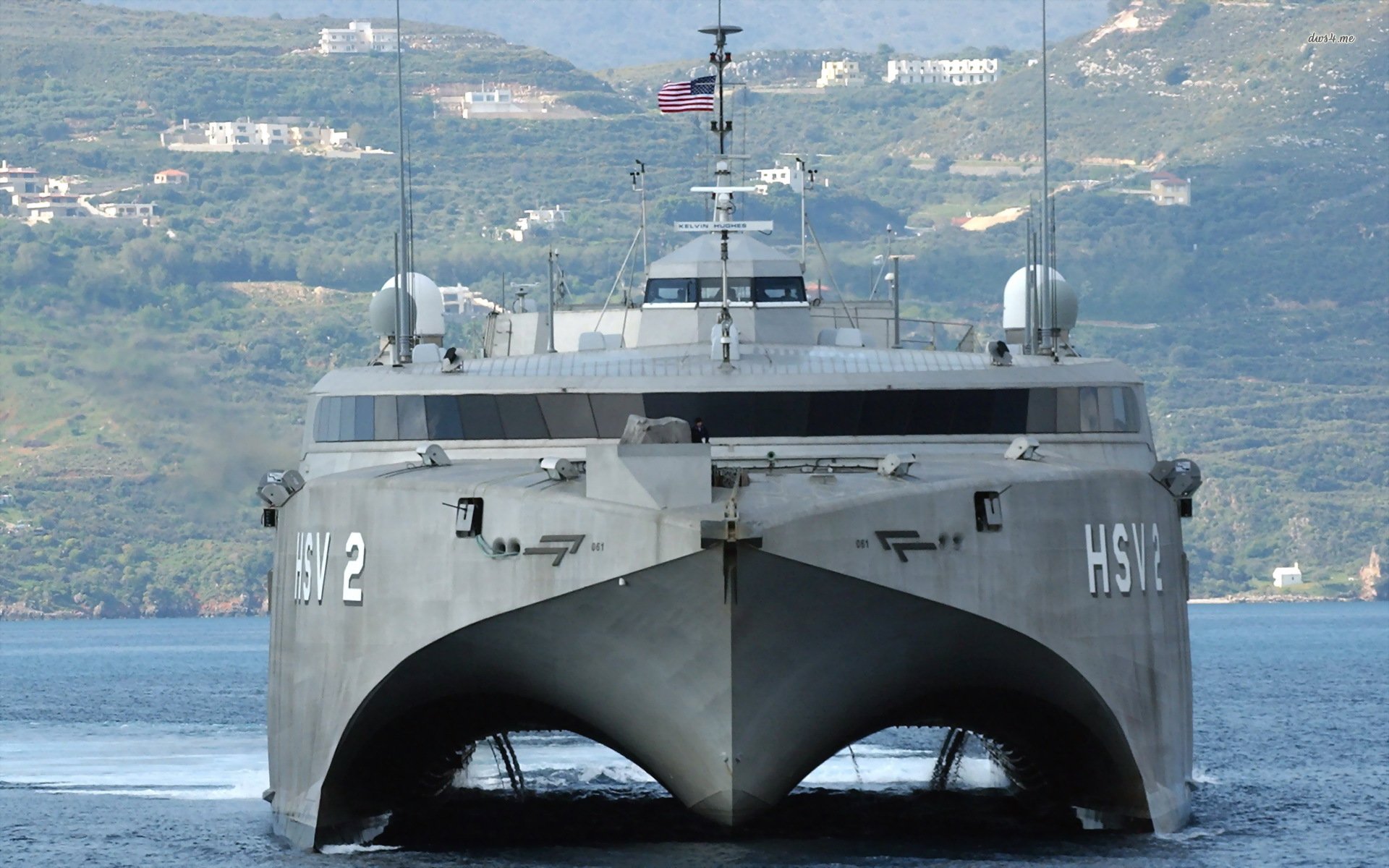 hsv-2 swift szybki statek szybki statek hybrydowy katamaran us navy