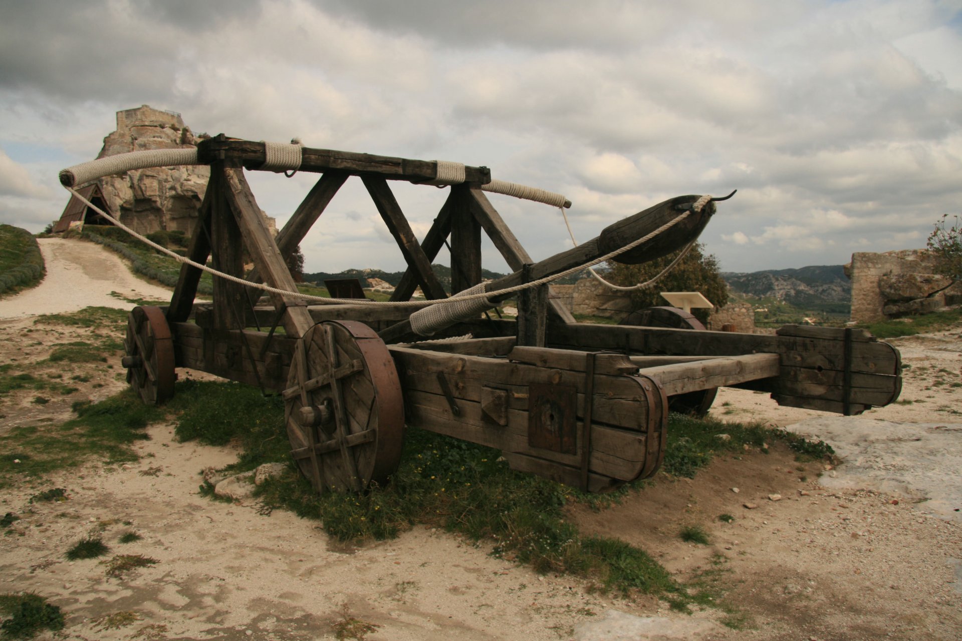 catapulta catapulta tormentum lanzamiento máquina arma