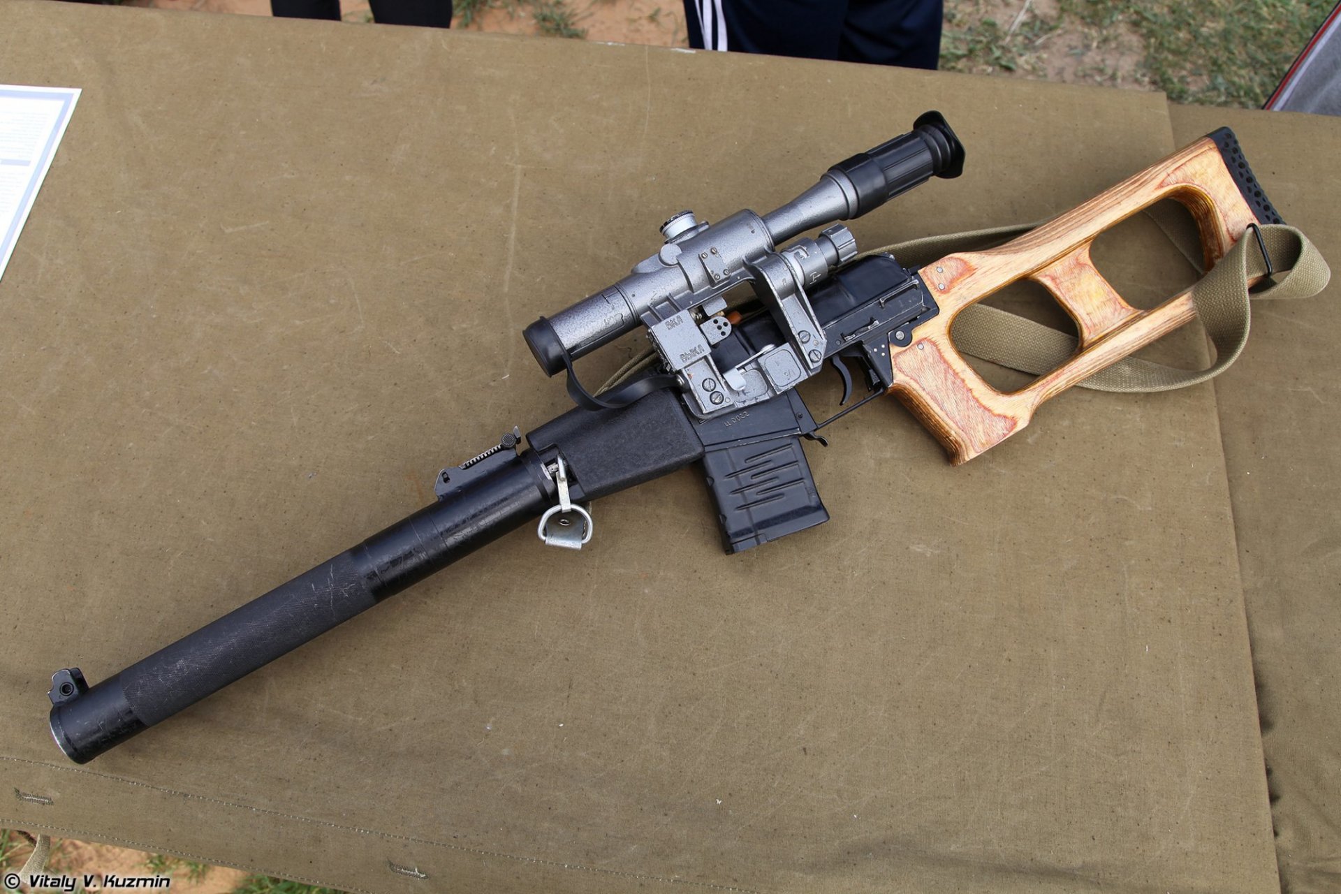 vss vintorez fucile da cecchino speciale arma